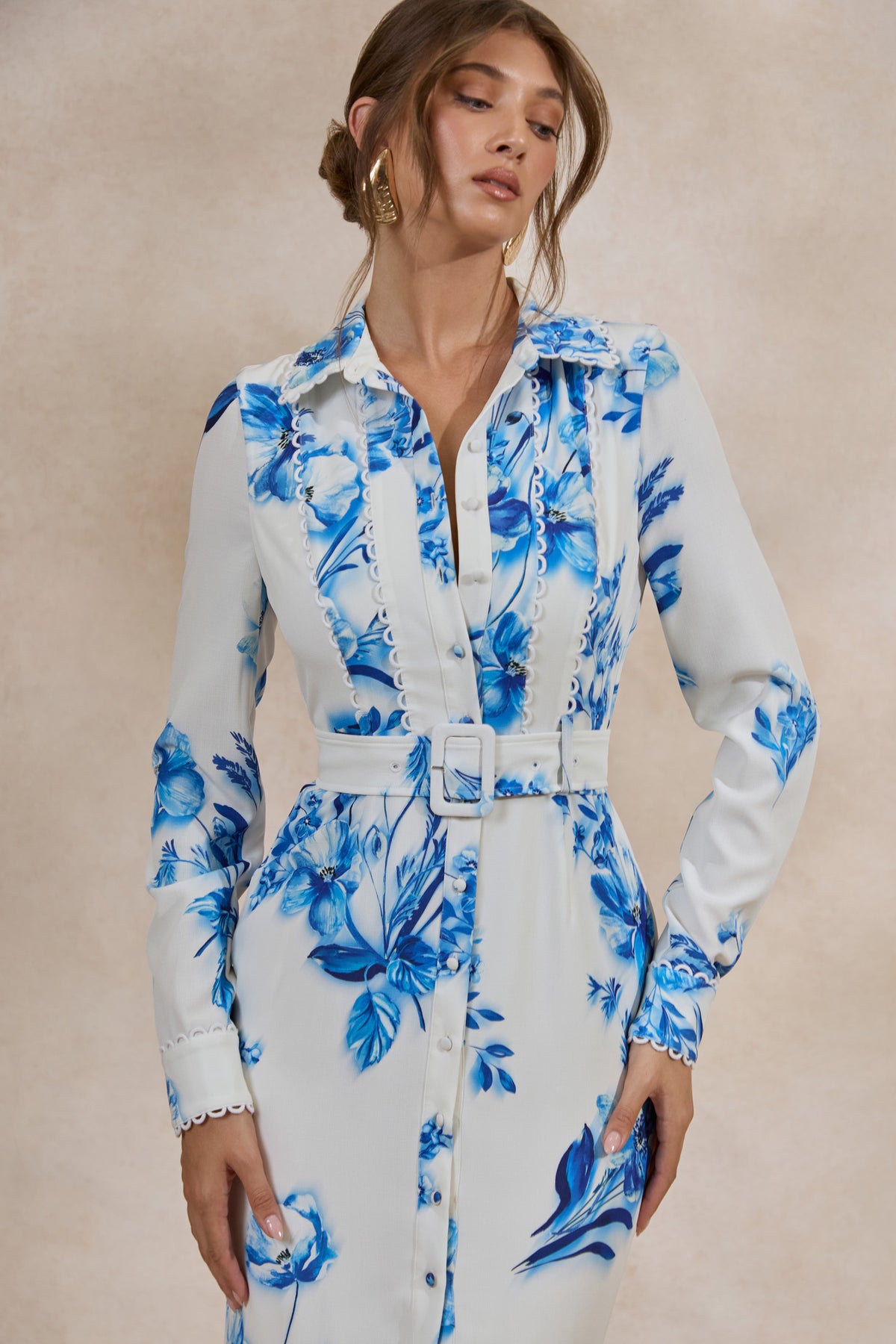 ECM_HR_CL135595153 - Zephy _ Blue Floral Print Belted Shirt Midi Dress3.jpg