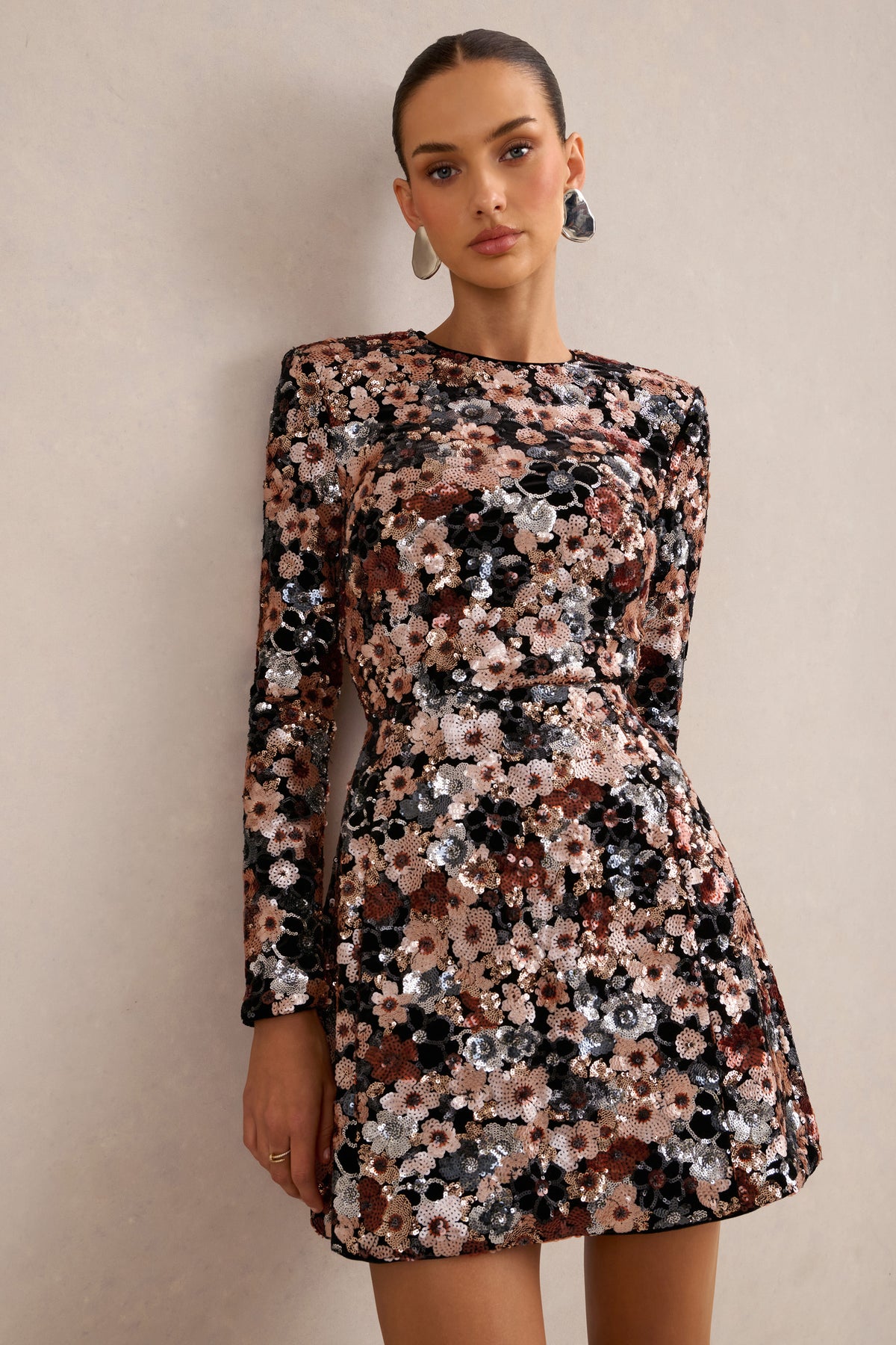 ECM_HR_CL136743019 - Adaline _ Black Velvet & Embellished Sequin Floral Long-Sleeved Mini Dress5.jpg