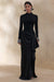 ECM_HR_CL136771002 Starred _ Black Crew-Neck Maxi Dress With Drop-Waist And Satin Wrap-Skirt 2.jpg