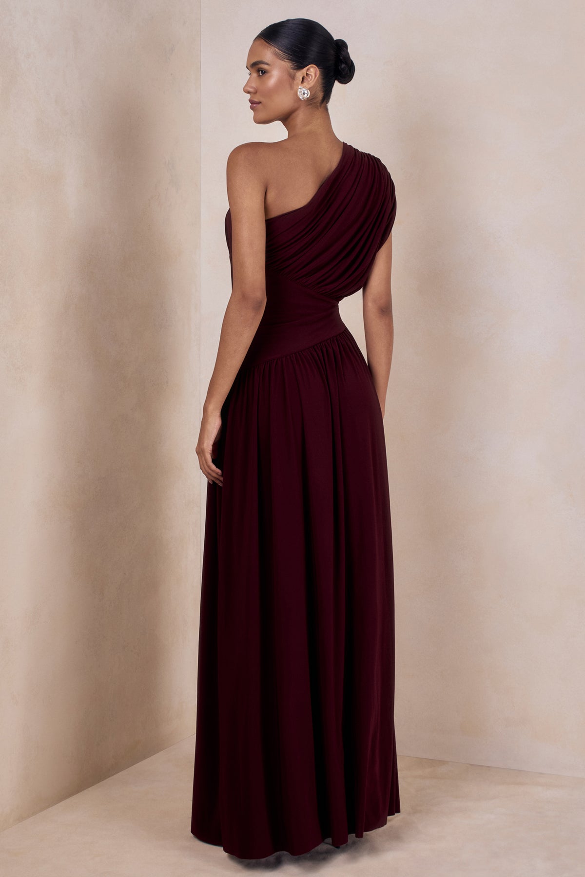 ECM_HR_CL136816069 - Kelsey | Burgundy Asymmetric-Neck Maxi Dress With Ruched Detailing 06.jpg