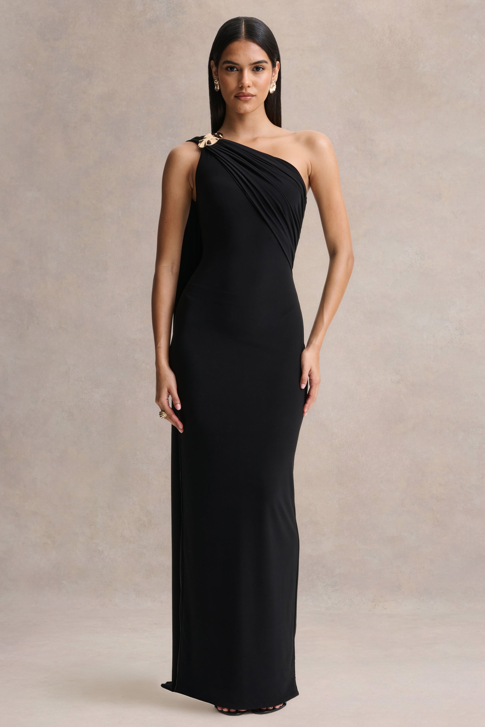 CL136922002---Mandy-_-Black-Asymmetric-Neck-Maxi-Dress-With-Gold-Detail-01.jpg