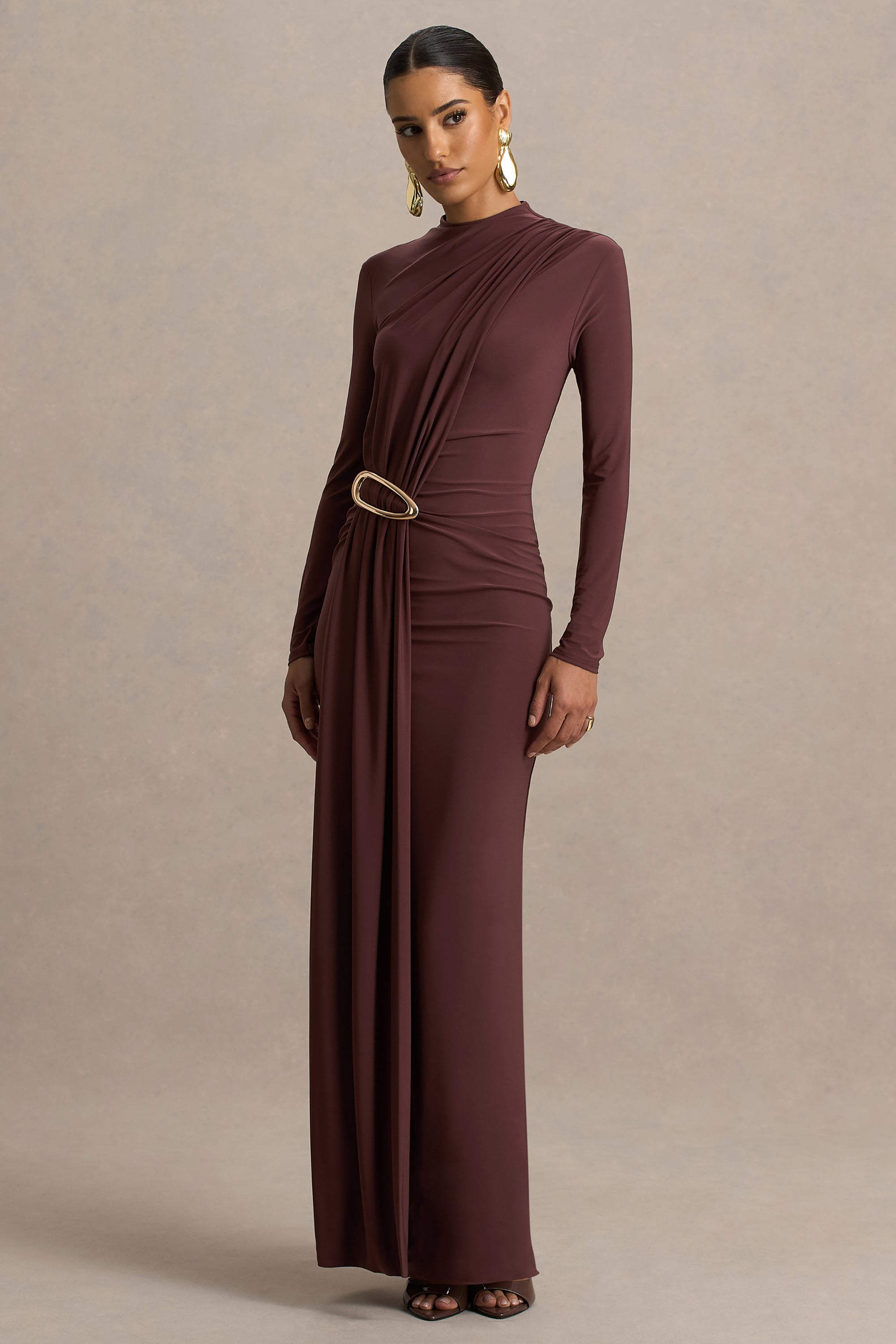 HR_CL137096457---Zadie-Brown-High-Neck-Midi-Dress-With-Gathered-Detail__Sep12-06.jpg