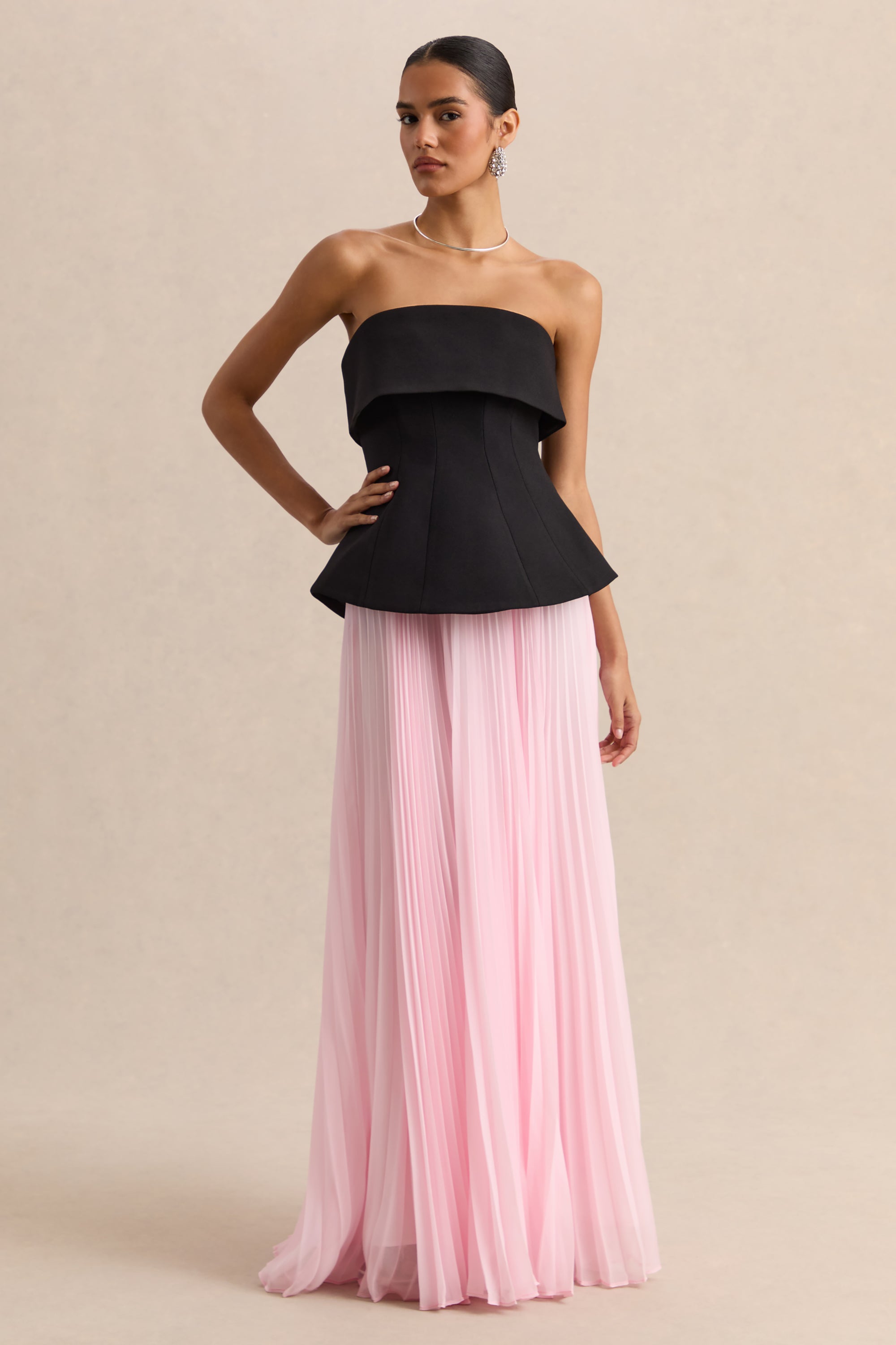 ECM-HR-CL137135138---Stellara---Black-&-Pink-Bandeau-Corset-Maxi-Dress-With-Sheer-Skirt-03.jpg