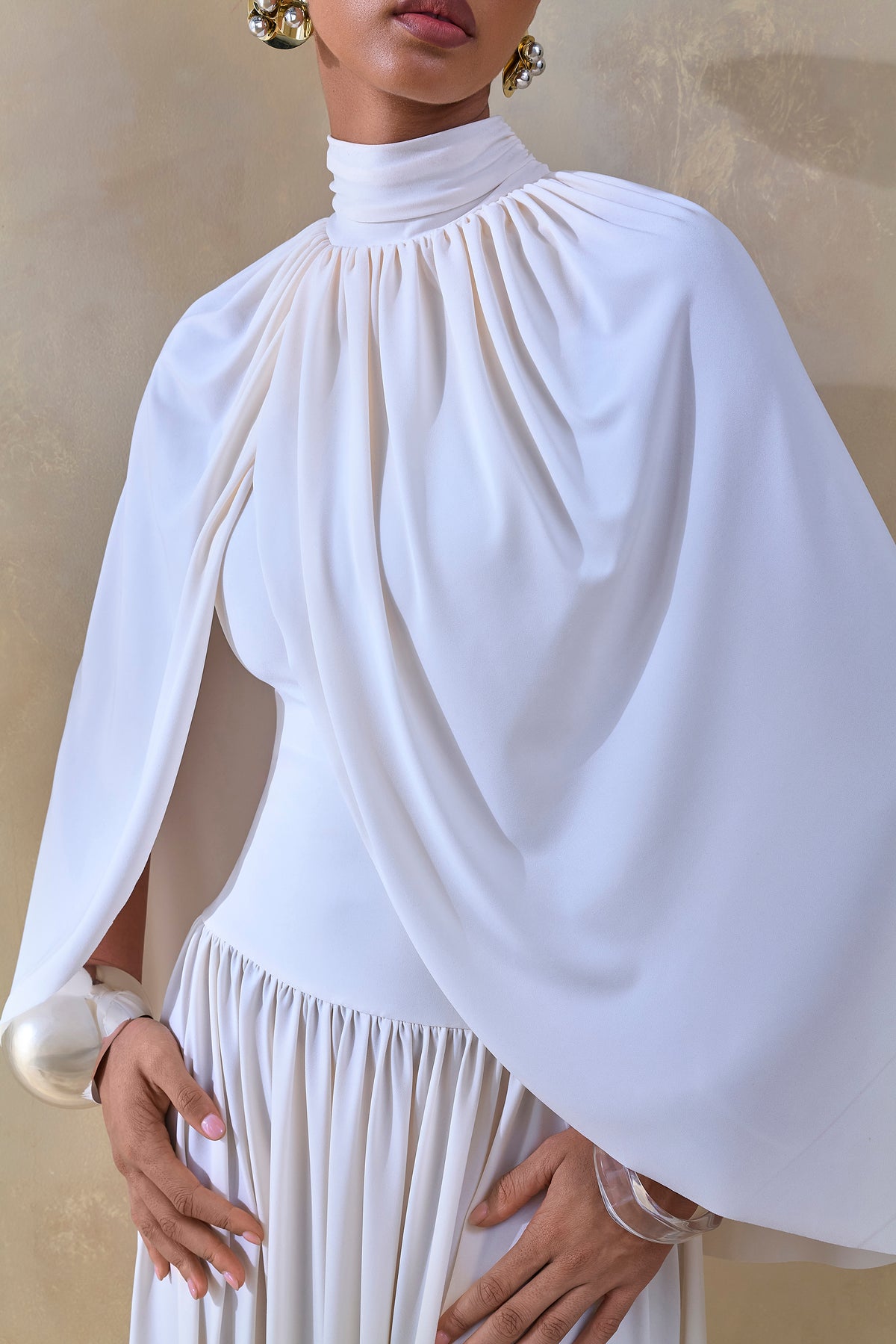 ECM_HR_CL137203111 - Honora _ Cream High-Neck Maxi Dress With Cape-Sleeves 4.jpg