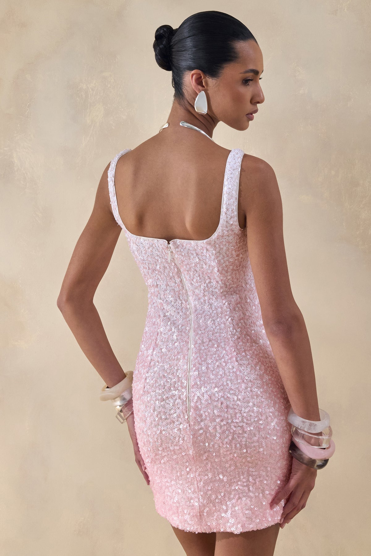 ECM_HR_CL137231237 - Rionelle | Pink And White Sequin Mini Dress 6.jpg