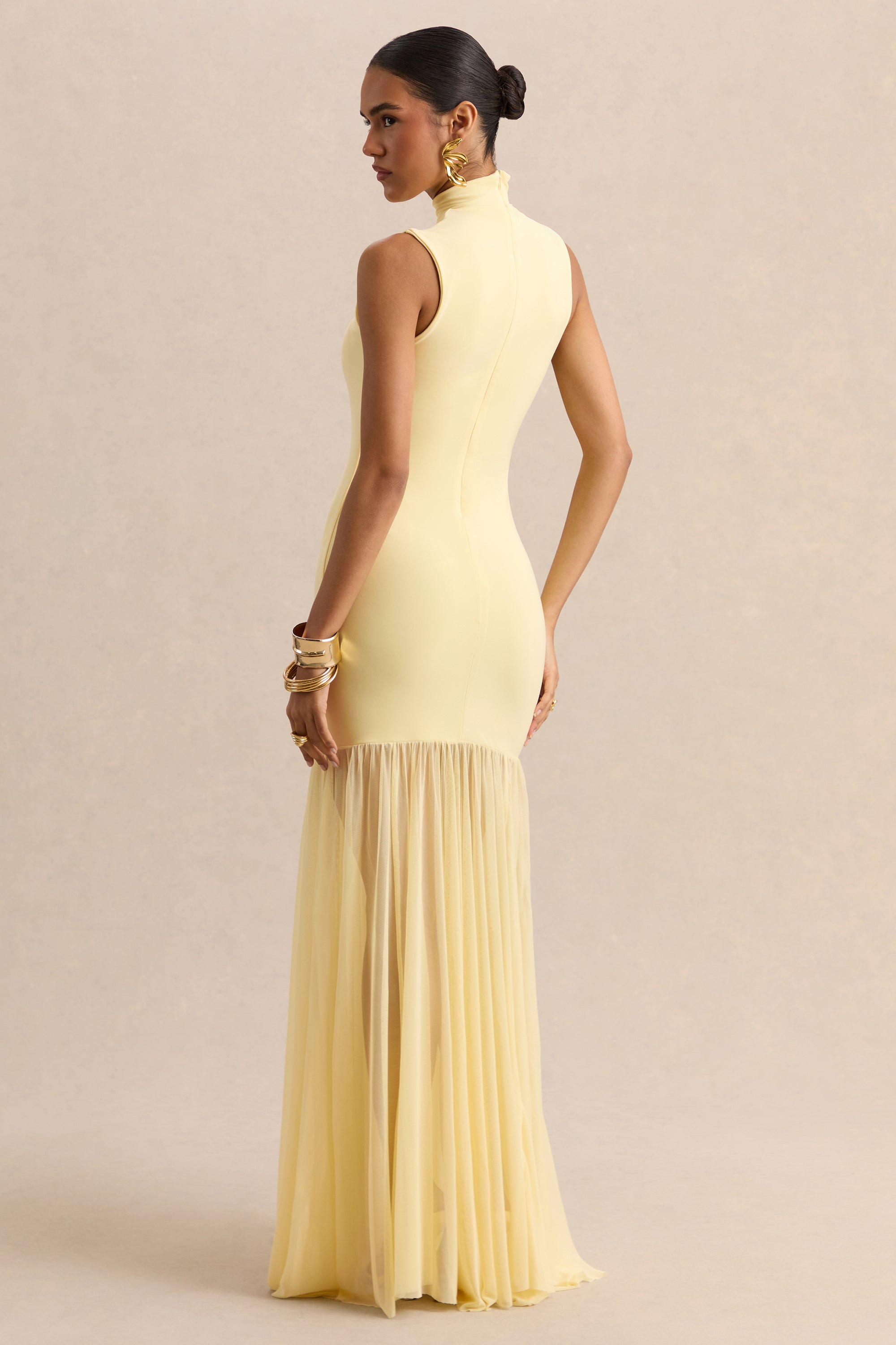 ECM_HR_CL137295121 - Felina - Lemon High-Neck Maxi Dress With Sheer-Skirt 05.jpg