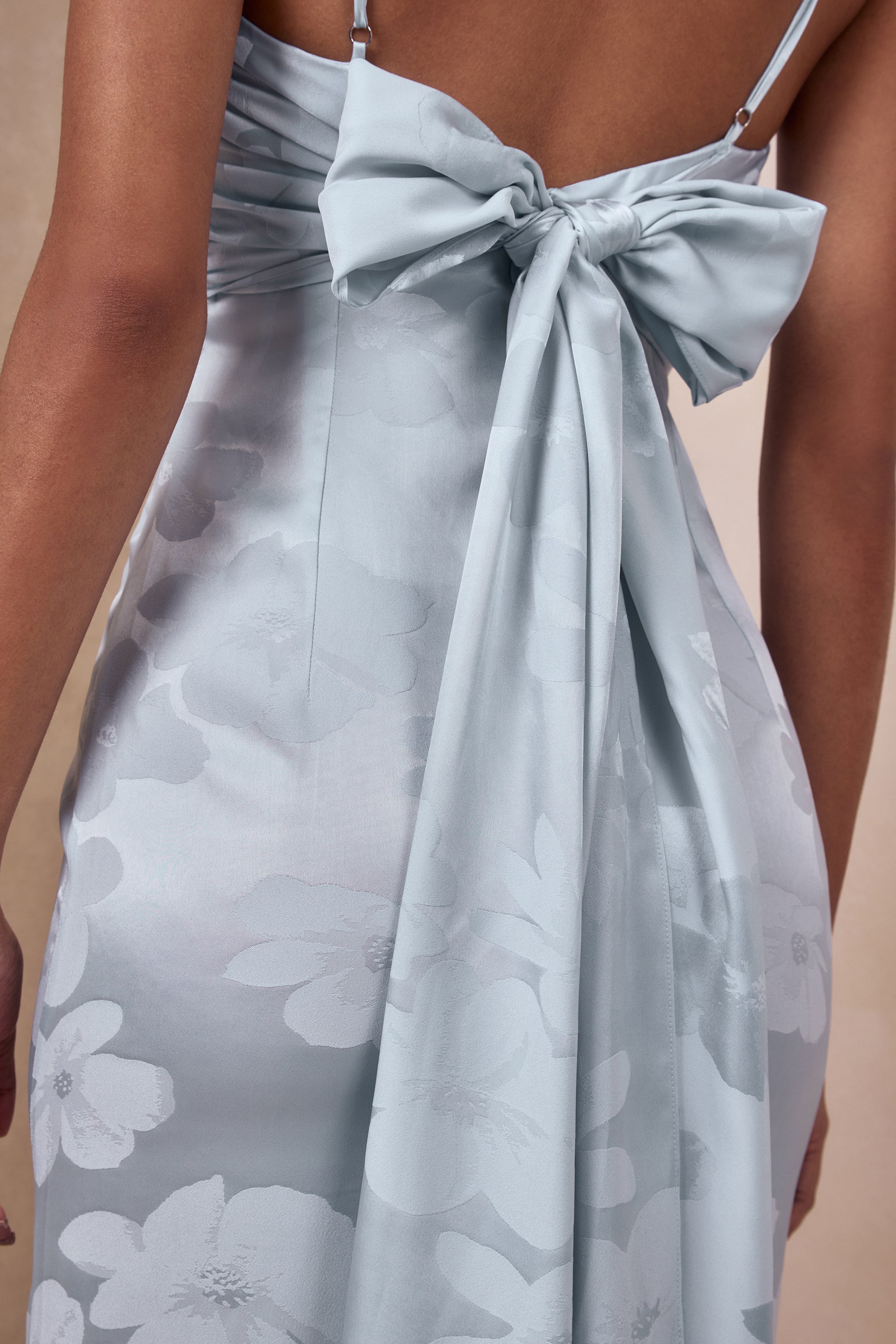 ECM_HR_CL137318013 - Carelle | Powder Blue Satin Plunge-Neck Maxi Dress With Asymmetric Drop-Waist 09.jpg