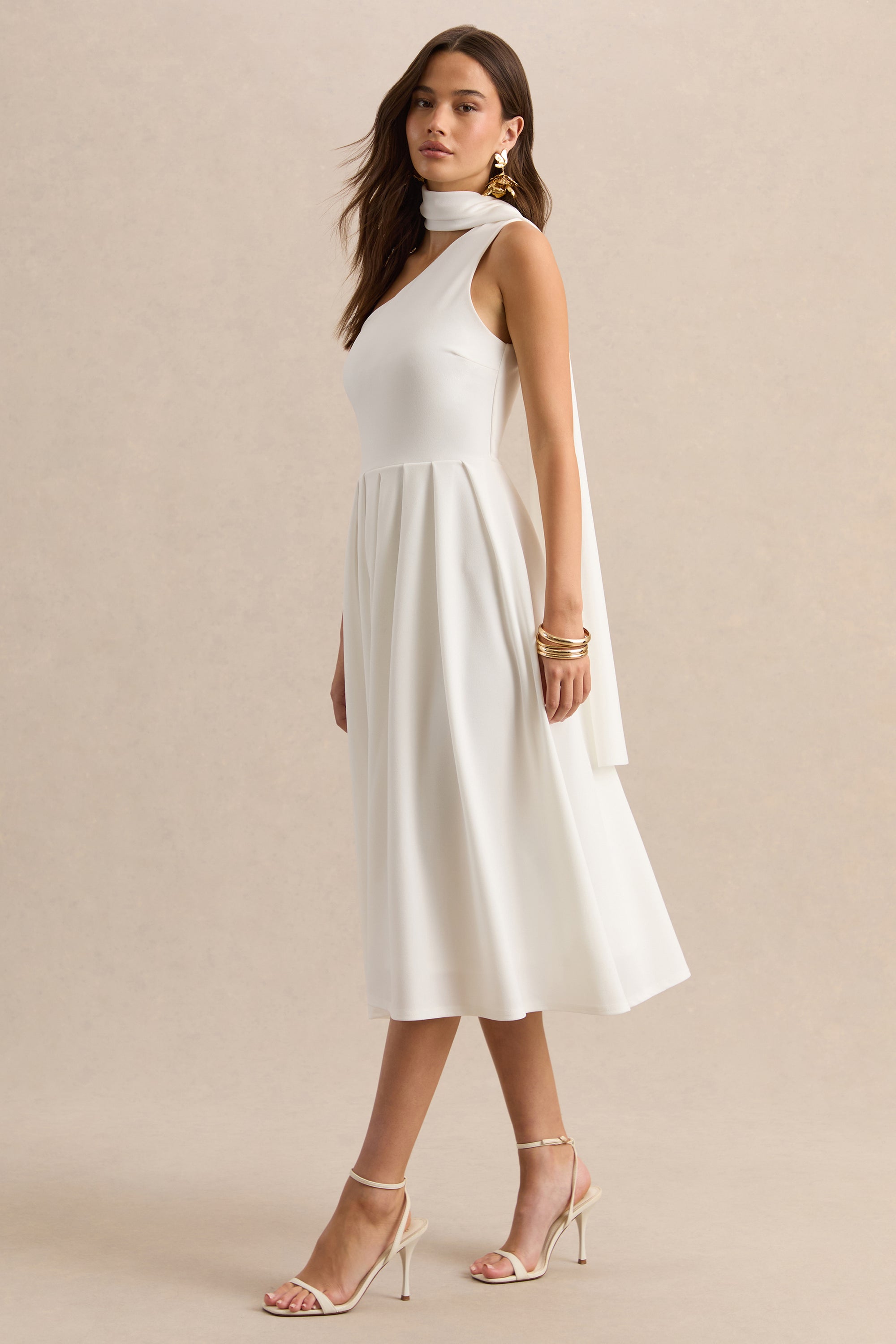 ECM_HR-CL137354110 - Odette - White Asymmetric-Neck Midi Dress With Scarf 03.jpg