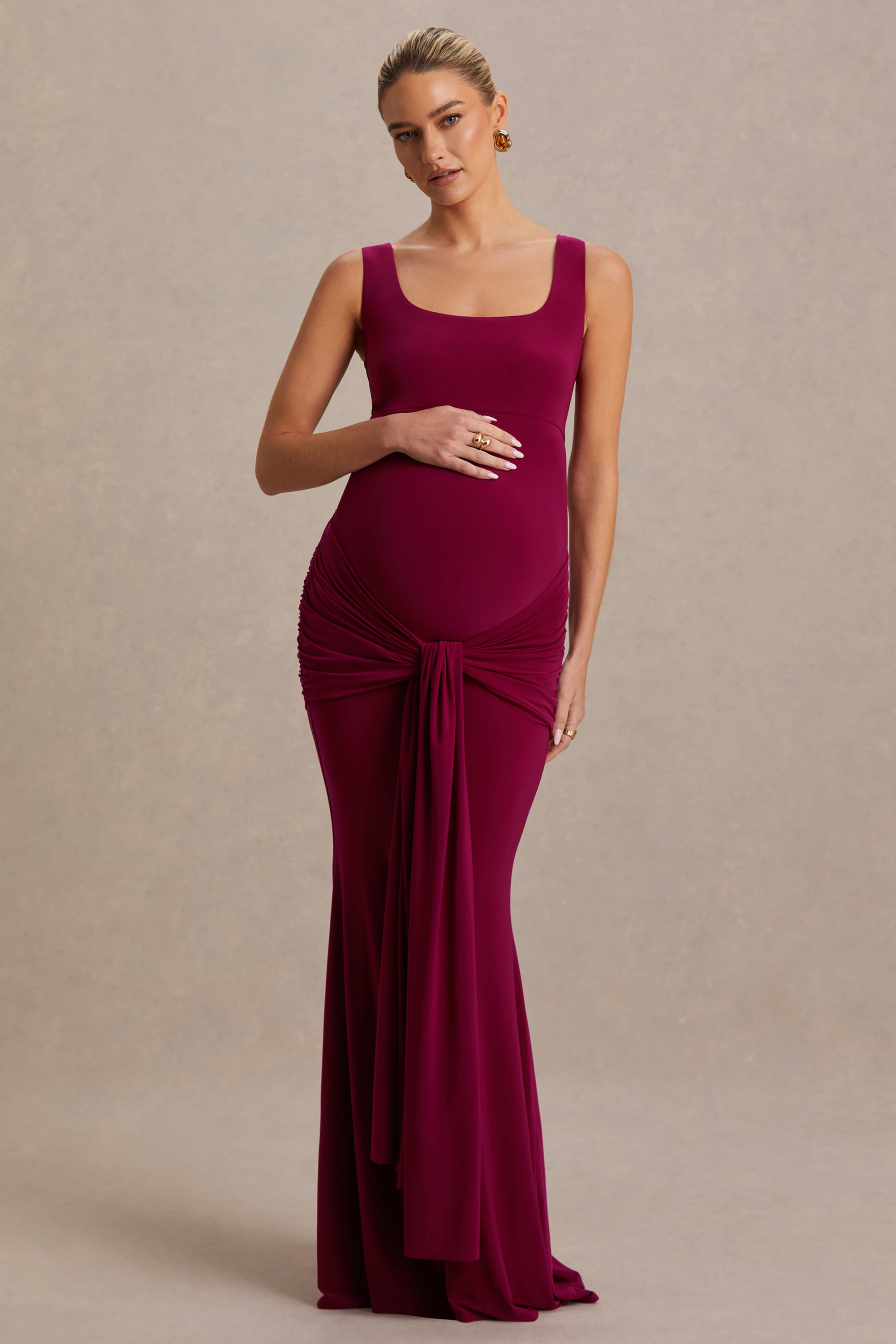 HR_CL137381102---Baylin-_-Burgundy-Square-Neck-Maxi-Dress-With-Ruched-Detailing-And-Sash-04.jpg