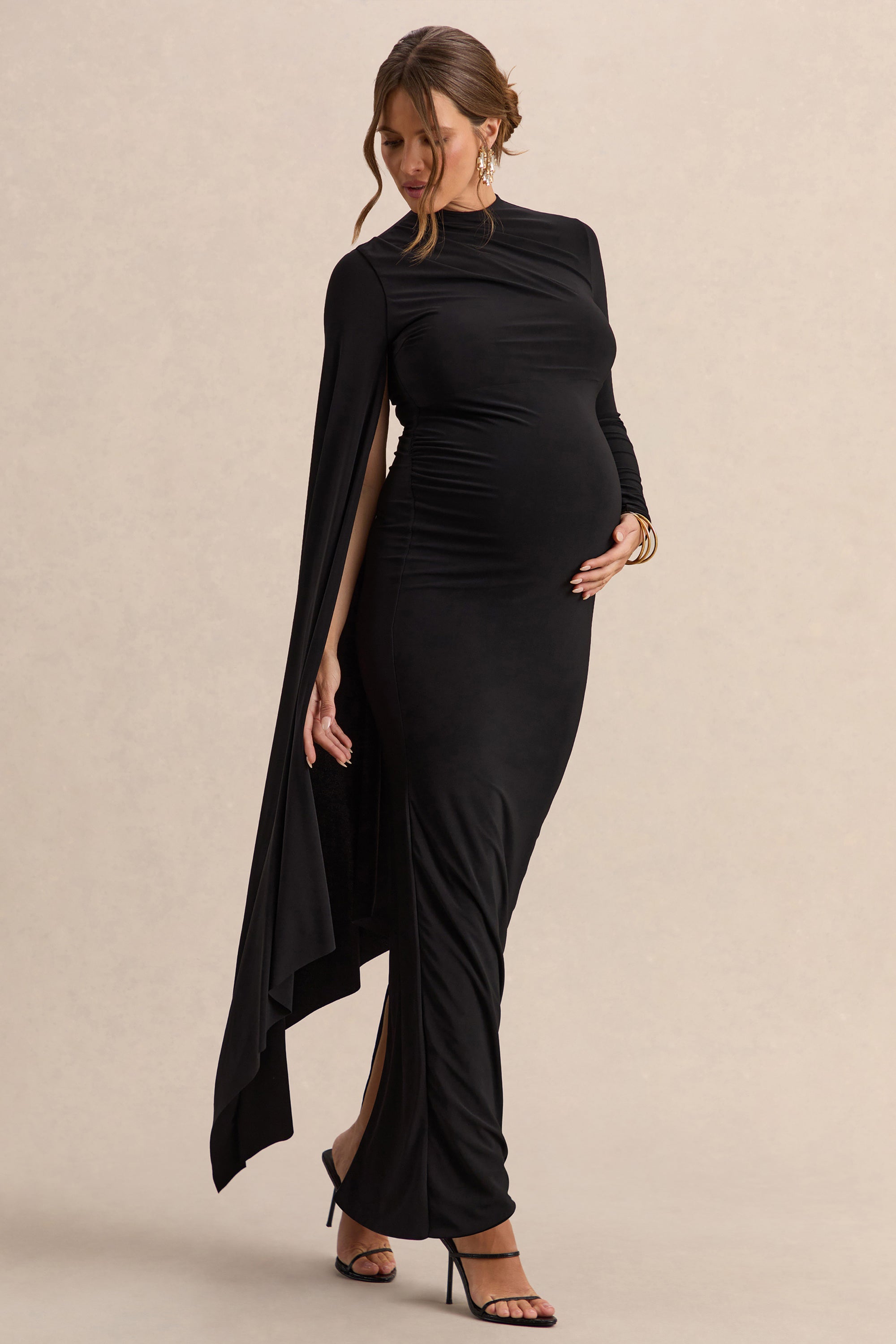 ECM_HR_CL137471001----Lavinia--Black-High-Neck-Maternity-Maxi-Dress-With-Cape-Sleeve-0.jpg
