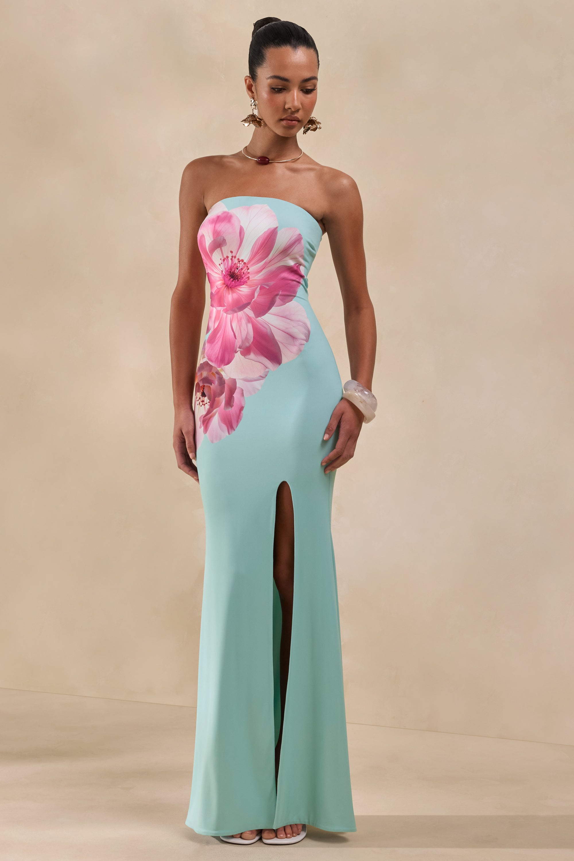 ECM_HR_CL137586033 - Lumia _ Sage And Pink Placement Print Bandeau Maxi Dress1.jpg