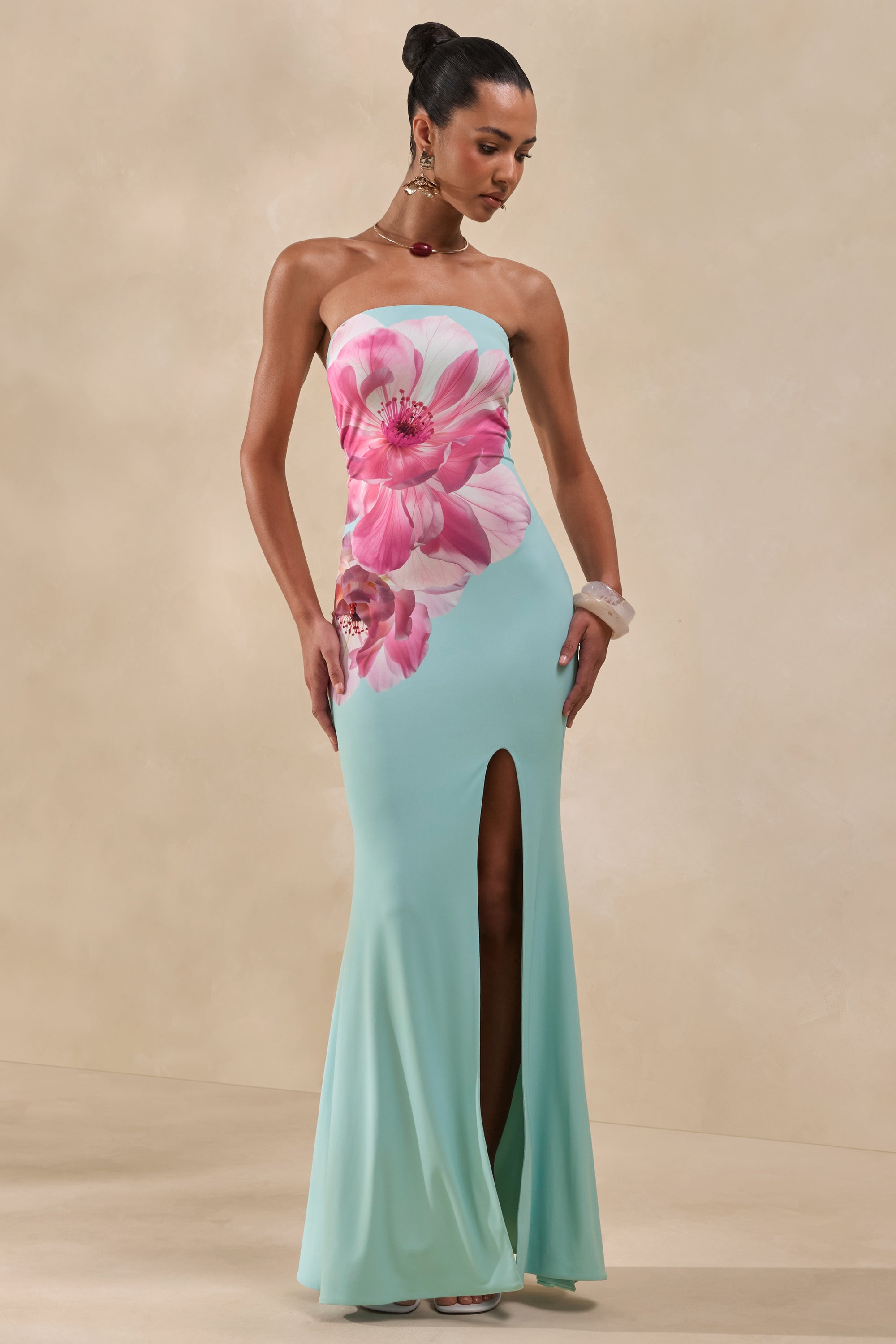 ECM_HR_CL137586033 - Lumia _ Sage And Pink Placement Print Bandeau Maxi Dress2.jpg