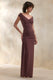 ECM_HR_CL137600022 - Petronia | Brown V-Neck Maxi Dress With Wrap-Detail 2.jpg