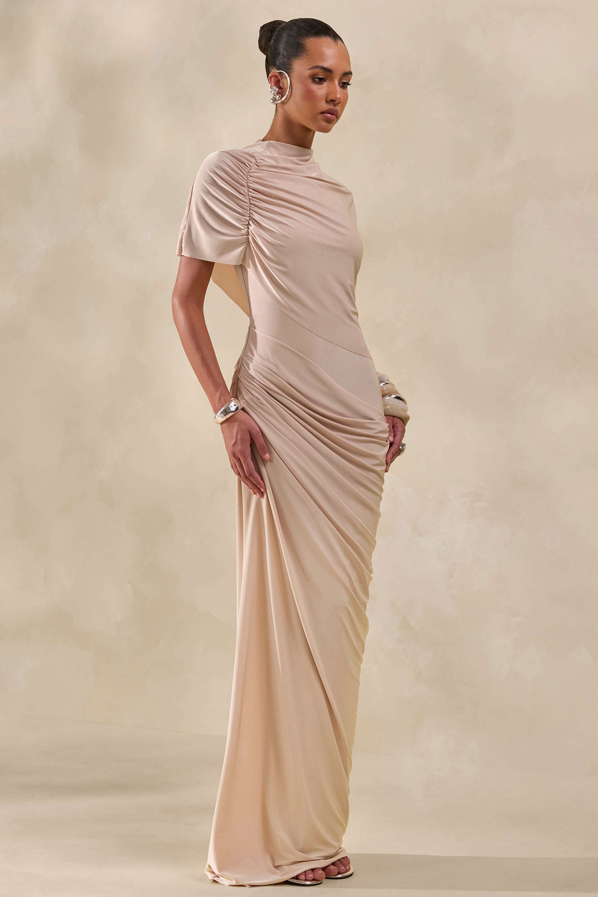 ECM_HR_CL137651060---Lunaline-_-Champagne-High-Neck-Maxi-Dress-With-Asymmetric-Cape-And-Draped-Detailing1.jpg