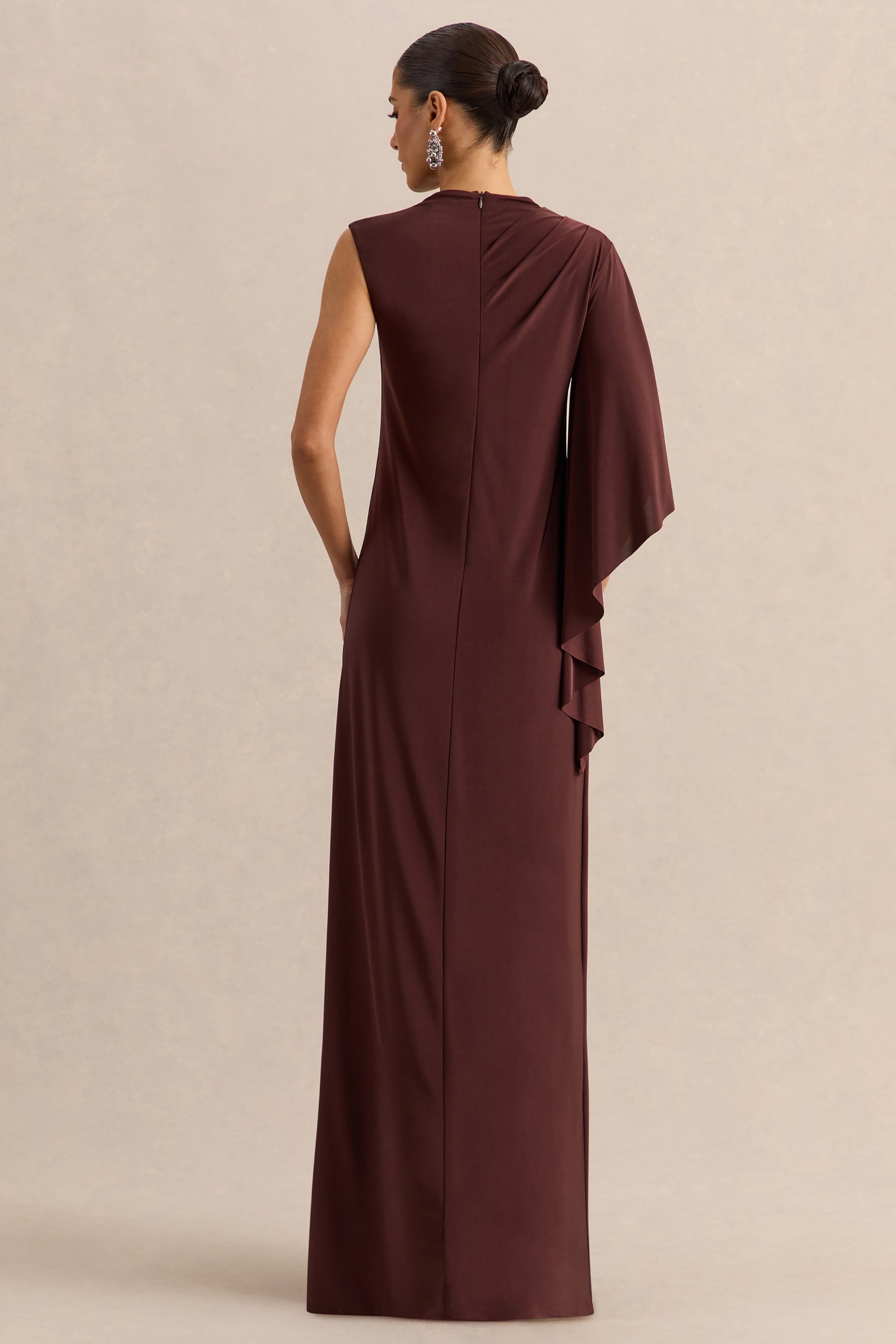 ECM_HR_CL137659022---Marosia-Brown-High-Neck-Maxi-Dress-With-One-Long-Sleeve-1.jpg
