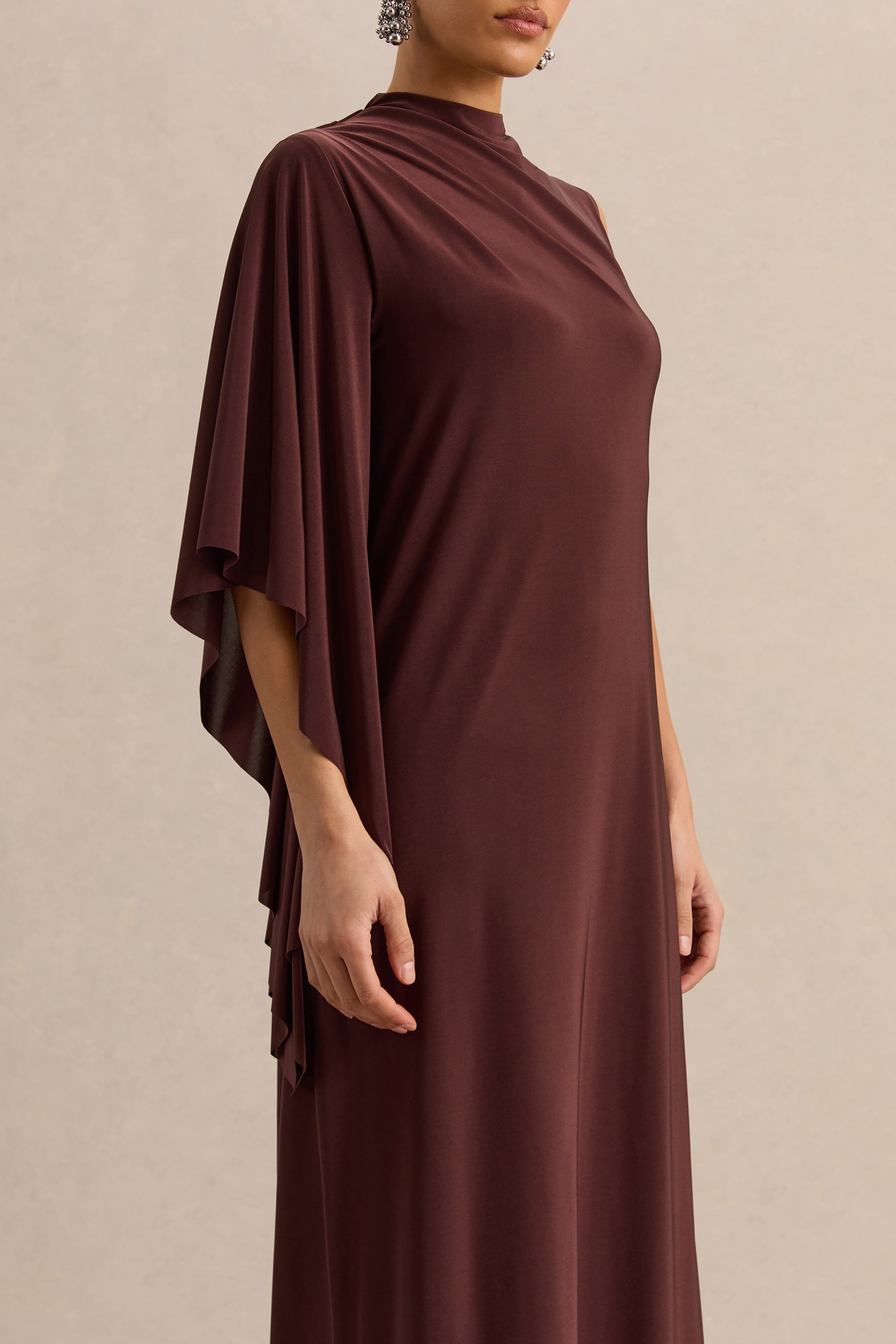 ECM_HR_CL137659022---Marosia-Brown-High-Neck-Maxi-Dress-With-One-Long-Sleeve-2.jpg