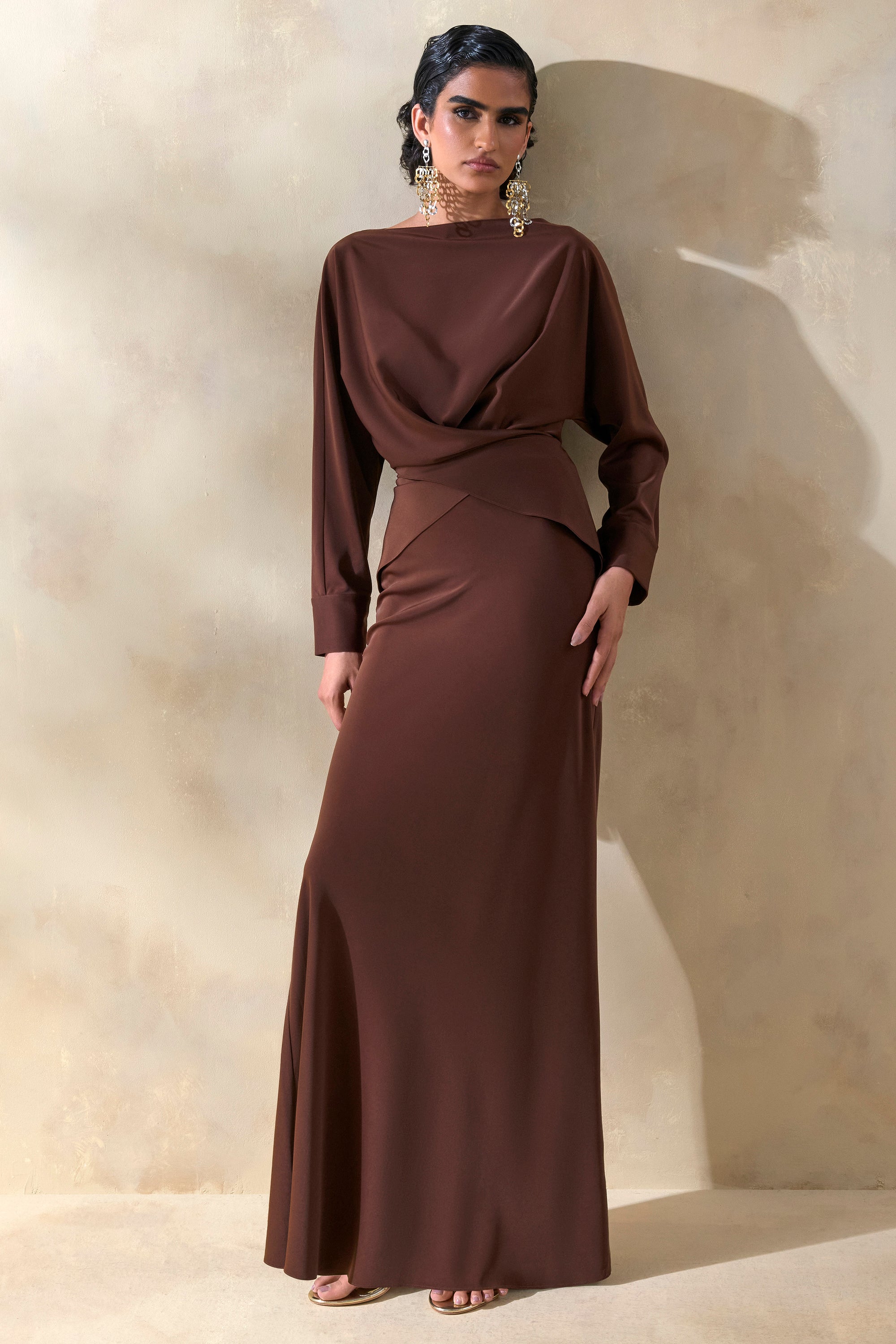 ECM_HR_CL137668022 - Elaria _ Brown Satin Maxi-Skirt 7.jpg