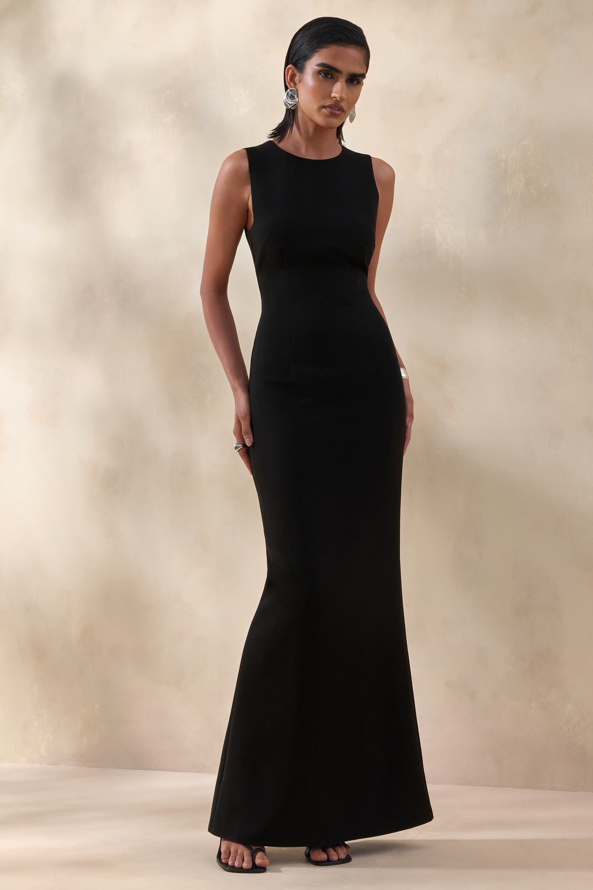 ECM_HR_CL137673001_Astrelle Black High-Neck Maxi Dress_01.jpg