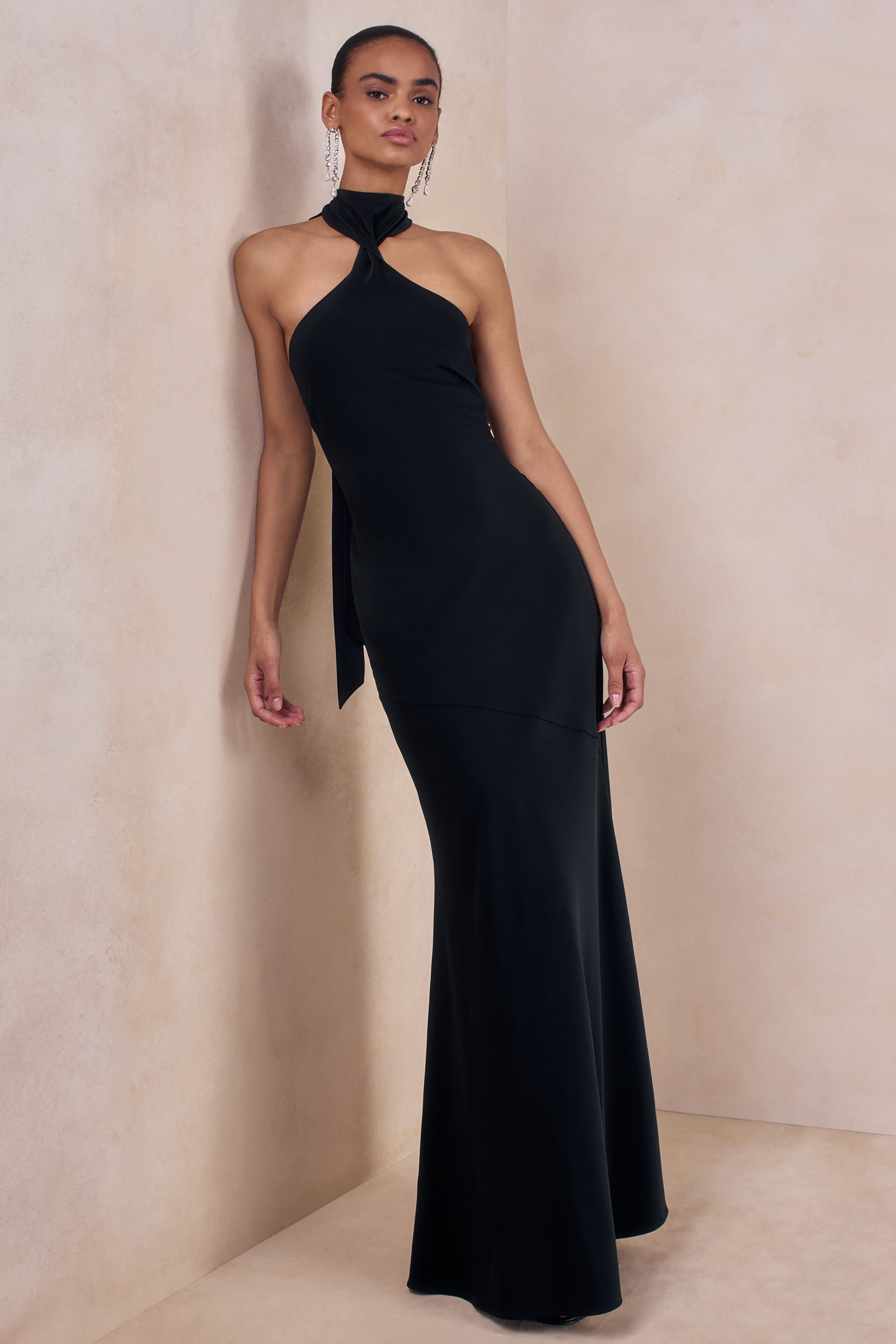 ECM_HR_CL137719001---Bellora-_-Black-Satin-High-Neck-Maxi-Dress-With-Scarf-Detail3.jpg