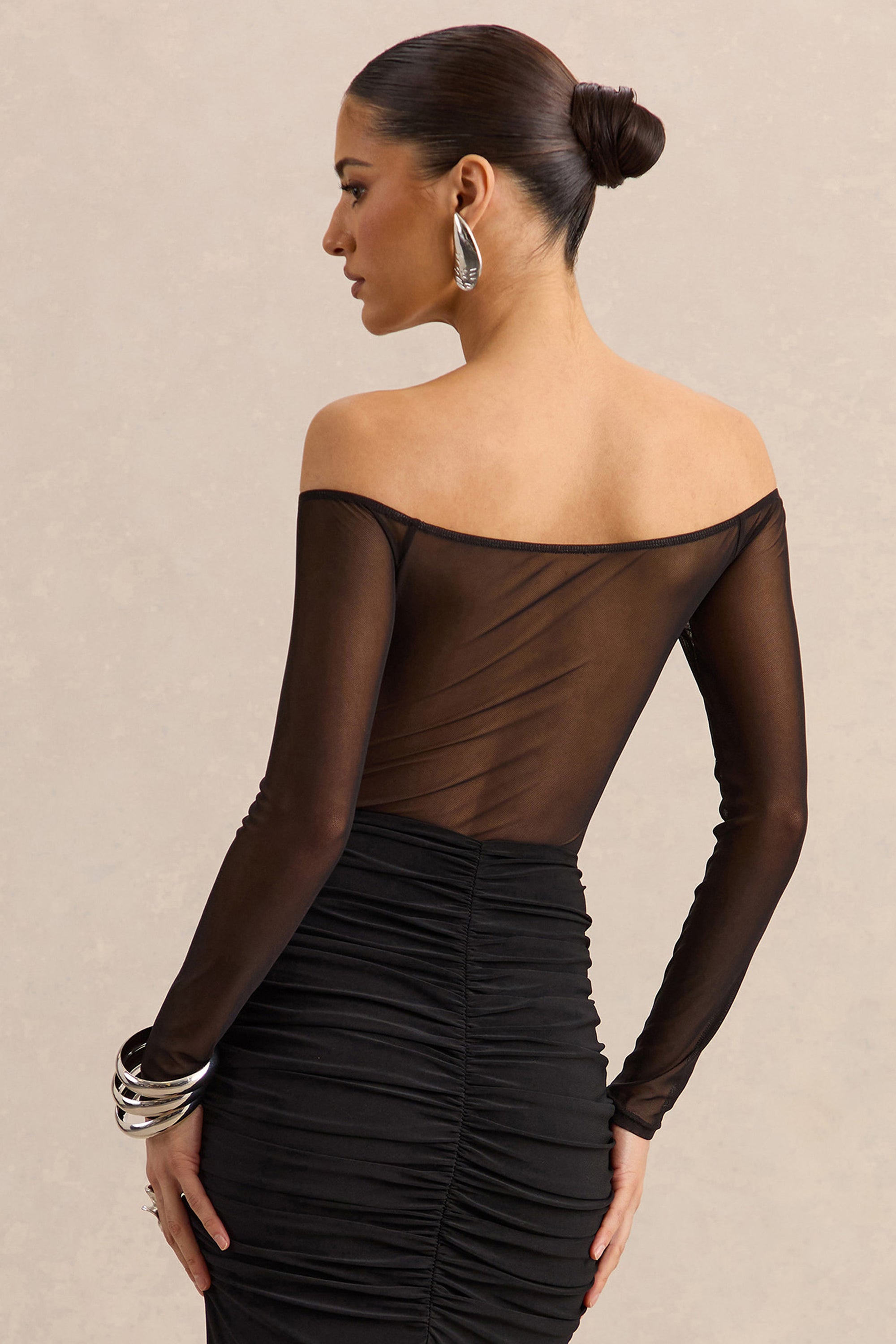 ECM_HR_CL137826001 - Maira | Black Mesh Bardot-Neck Bodysuit 2.jpg