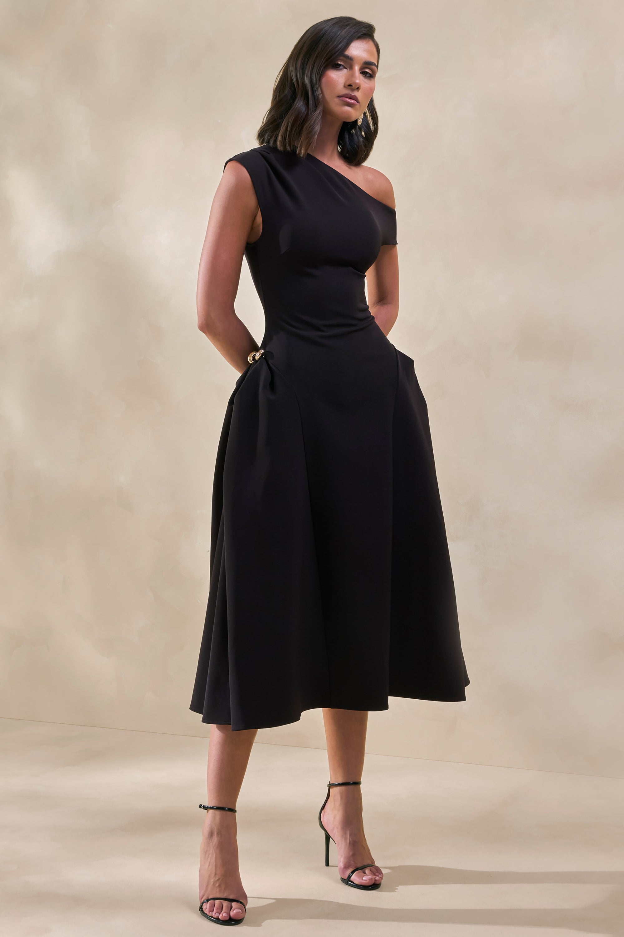 ECM_HR_CL137863001---Celosia-_-Black-Asymmetric-Neck-Midi-Dress-With-Gold-Detailing-1.jpg