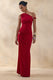 ECM_HR_CL137871100 - Caelia | Red Asymmetric-Neck Maxi Dress With Gold-Detailing And Sash 0.jpg