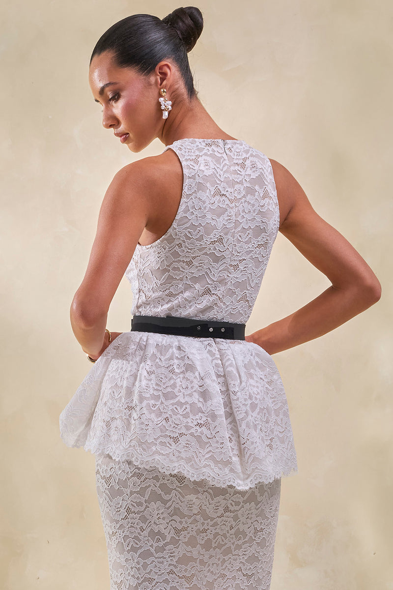 CL137907110---Lunisse-_-White-Lace-Maxi-Skirt-+-CL137906110---Malisse-_-White-Lace-Round-Neck-Top-With-Belt-Detail-11.jpg