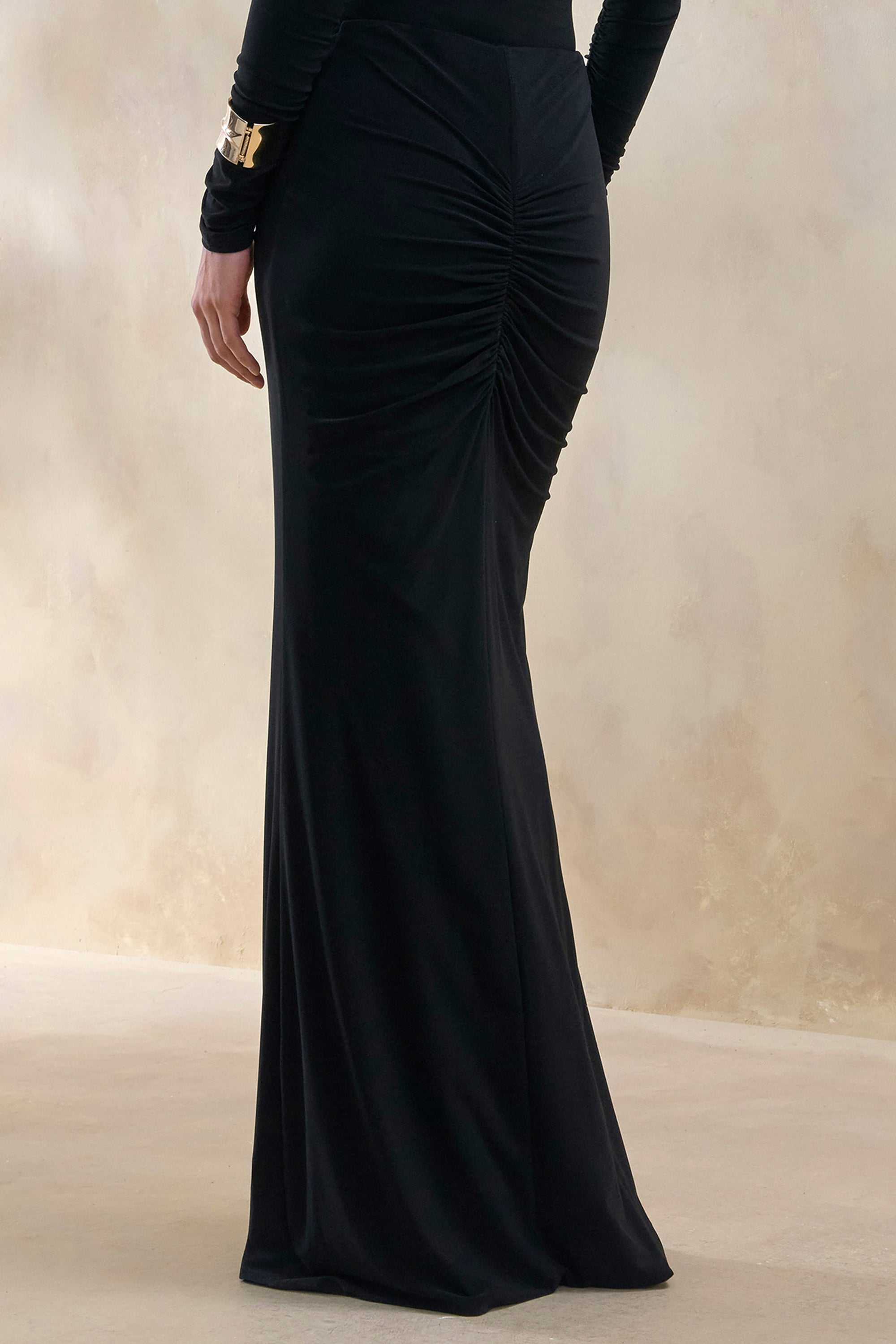 ECM_HR_CL137952001---Micaela-_-Black-Ruched-Maxi-Skirt-+-ECM_HR_CL137948001---Drina-_-Black-Bardot-Neck-Bodysuit-With-Ruched-Long-Sleeves-3-copy-2.jpg