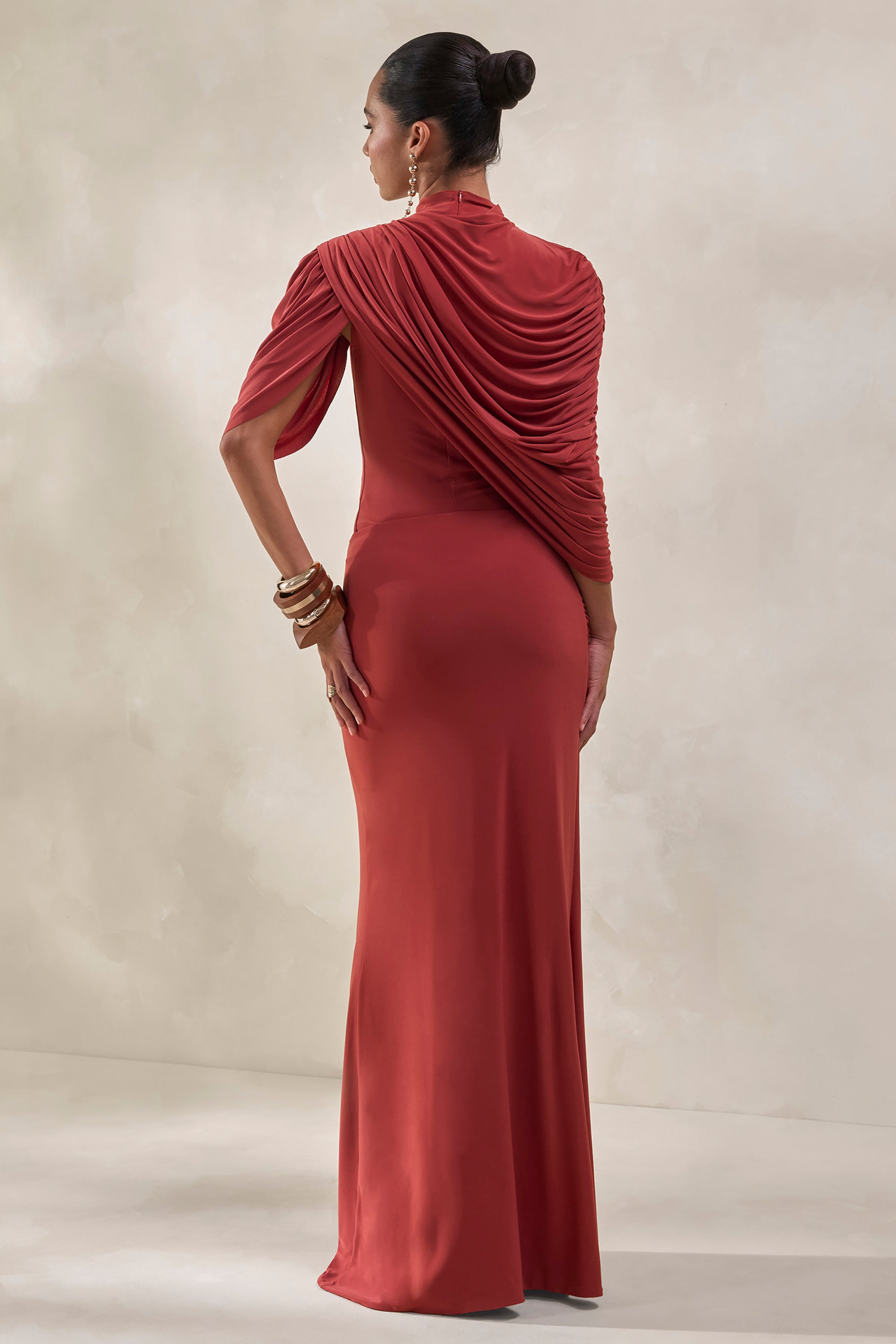 ECM_HR_CL137954071---Fenicia-_-Rust-High-Neck-Bodysuit-With-Cape-Detail-+-CL137956071---Mireya-_-Rust-Wrapped-Maxi-Skirt-With-Split10-copy.jpg