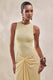 ECM_HR_CL137964121 - Setaria _ Lemon Satin Maxi-Skirt With Gathered-Detailing And Sash + CL137962121 - Serale _ Lemon Lace Halter-Neck Bodysuit4.jpg