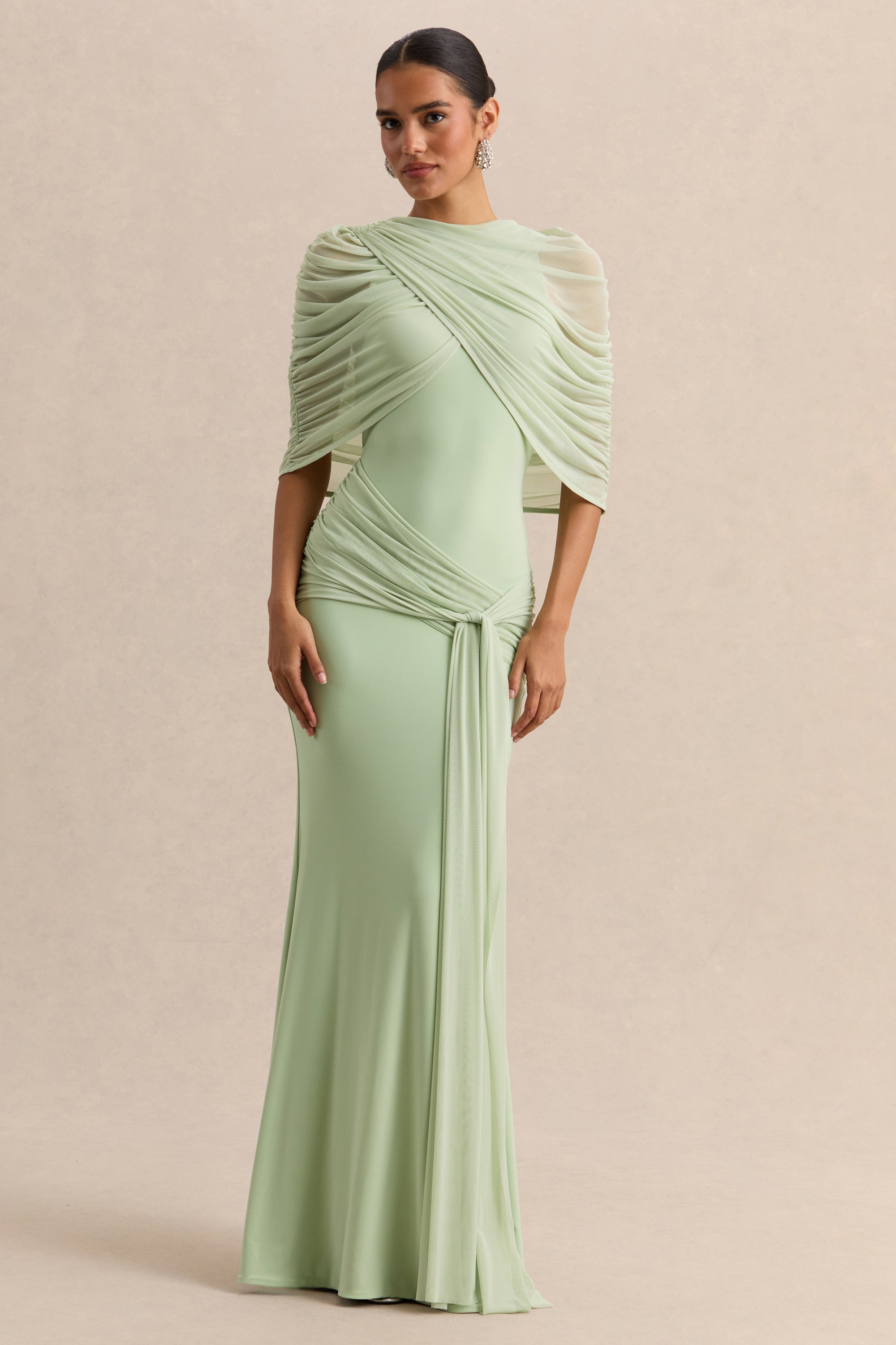 ECM-HR-CL138069032 - Magoria _ Mint Mesh Round-Neck Cape 03 (1).jpg