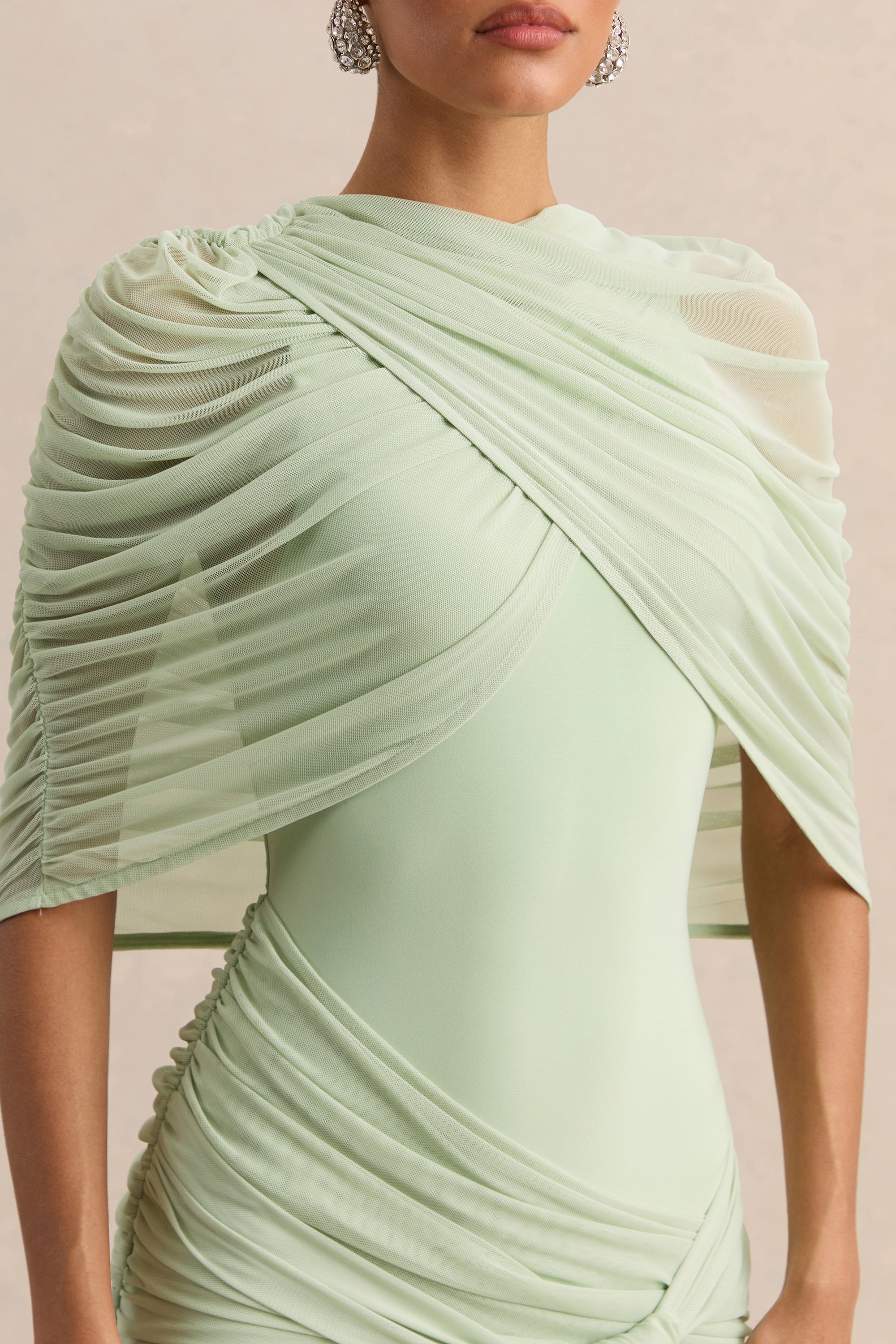 ECM-HR-CL138069032 - Magoria _ Mint Mesh Round-Neck Cape 05 (1).jpg