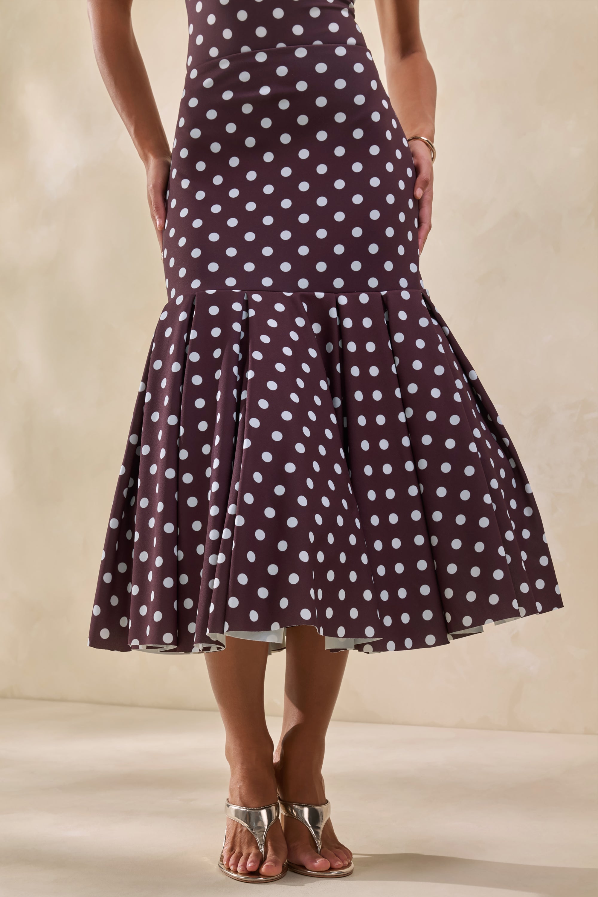 ECM_HR_CL138096021---Masie-Brown-Polka-Dot-Mesh-Maxi-Skirt-With-Drop-Waist-+-CL138097021--Rayna-Brown-Polka-Dot-V-Neck-Bodysuit3.jpg