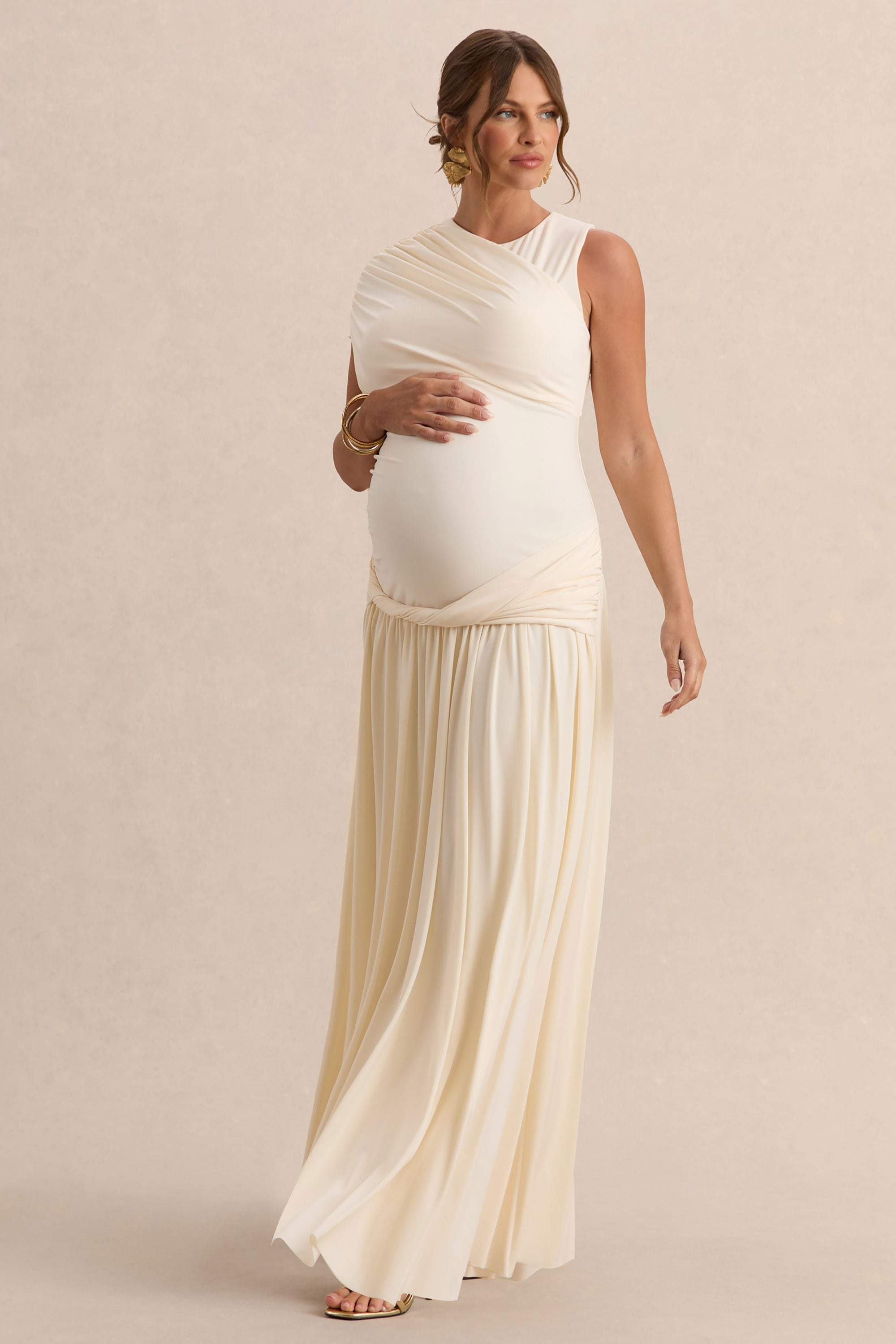 ECM_HR_CL138194111----Naida-Cream-Round-Neck-Maternity-Maxi-Dress-With-Draped-Detailing-2.jpg