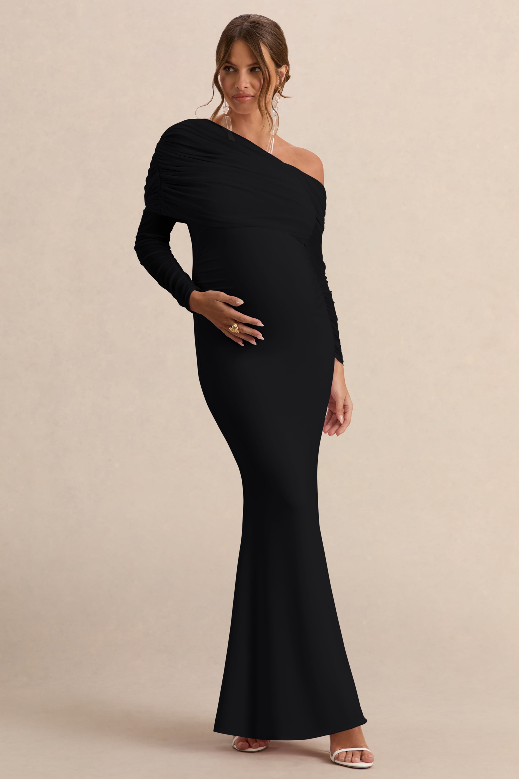 ECM_HR_CL138238001---Ianthe-_-Black-Asymmetric-Neck-Maternity-Maxi-Dress-With-Mesh-Long-Sleeves1.jpg