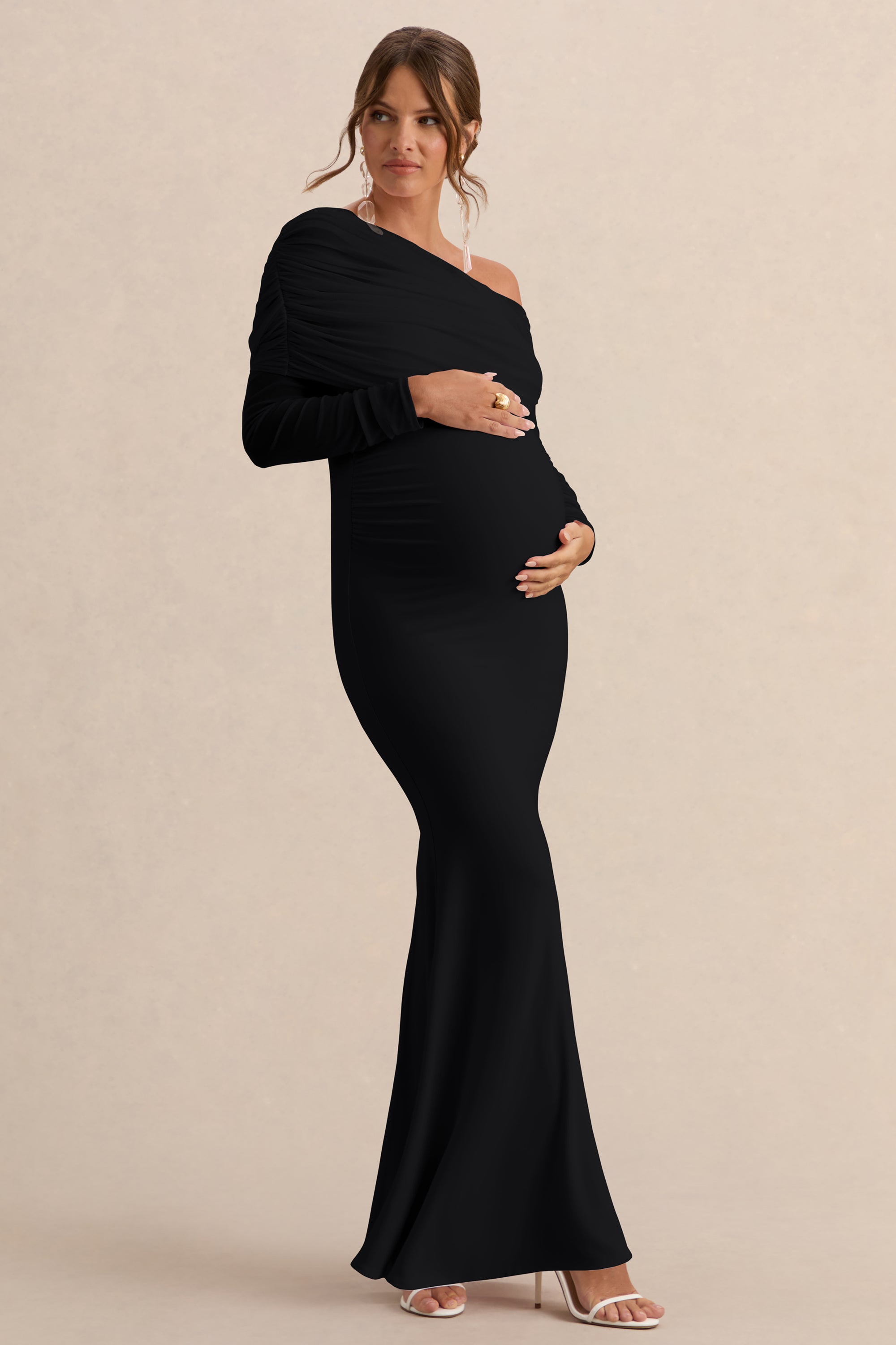 ECM_HR_CL138238001---Ianthe-_-Black-Asymmetric-Neck-Maternity-Maxi-Dress-With-Mesh-Long-Sleeves2.jpg