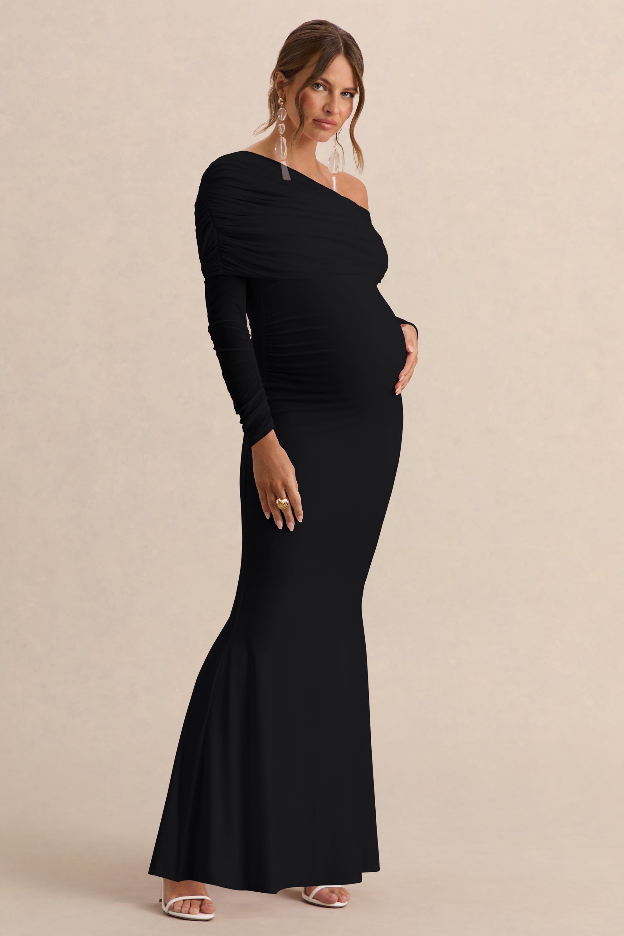 ECM_HR_CL138238001---Ianthe-_-Black-Asymmetric-Neck-Maternity-Maxi-Dress-With-Mesh-Long-Sleeves6.jpg