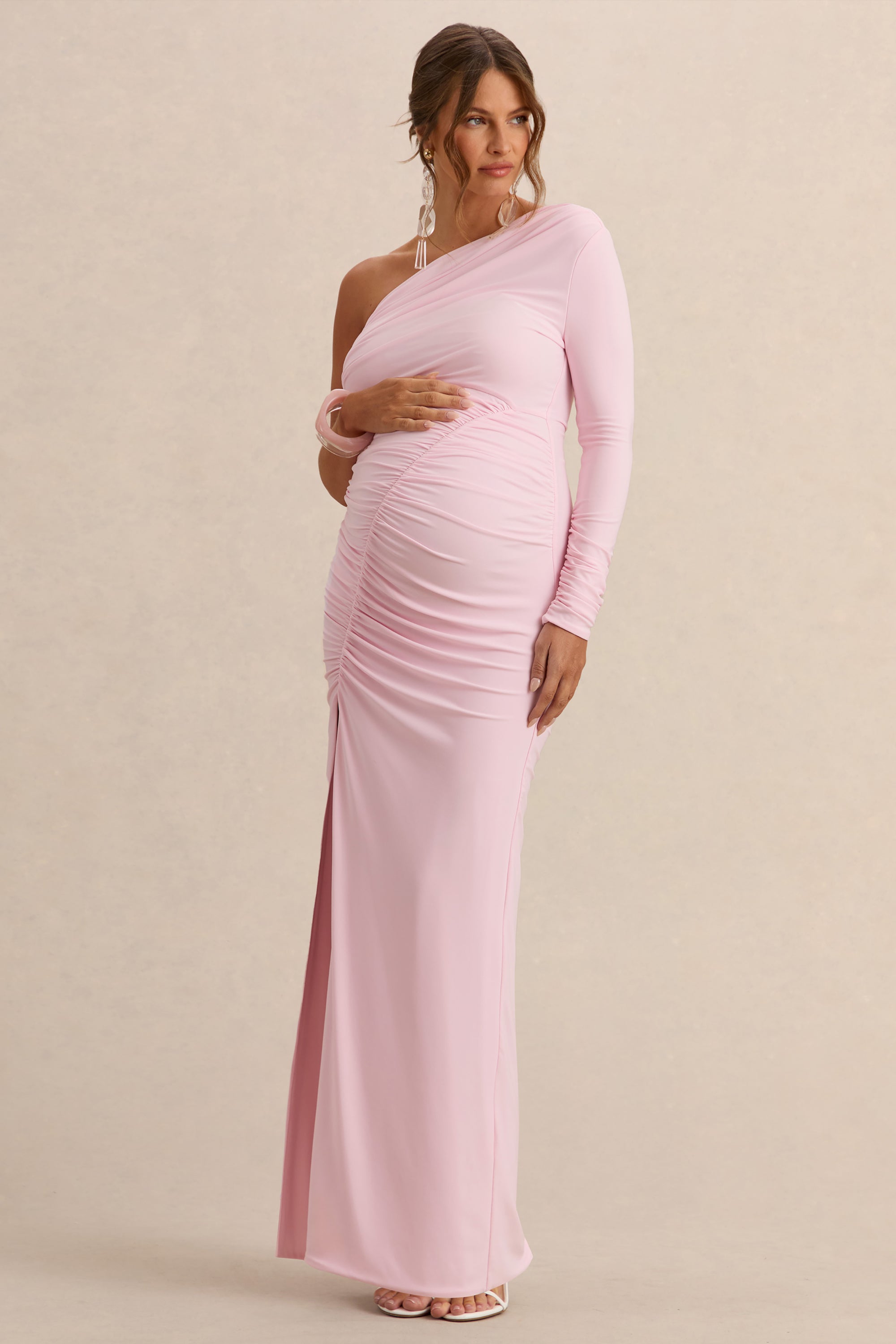 ECM_HR_CL138244081----Cassiana---Light-Pink-Asymmetric-Neck-Maternity-Maxi-Dress-With-Front-High-Split-1.jpg