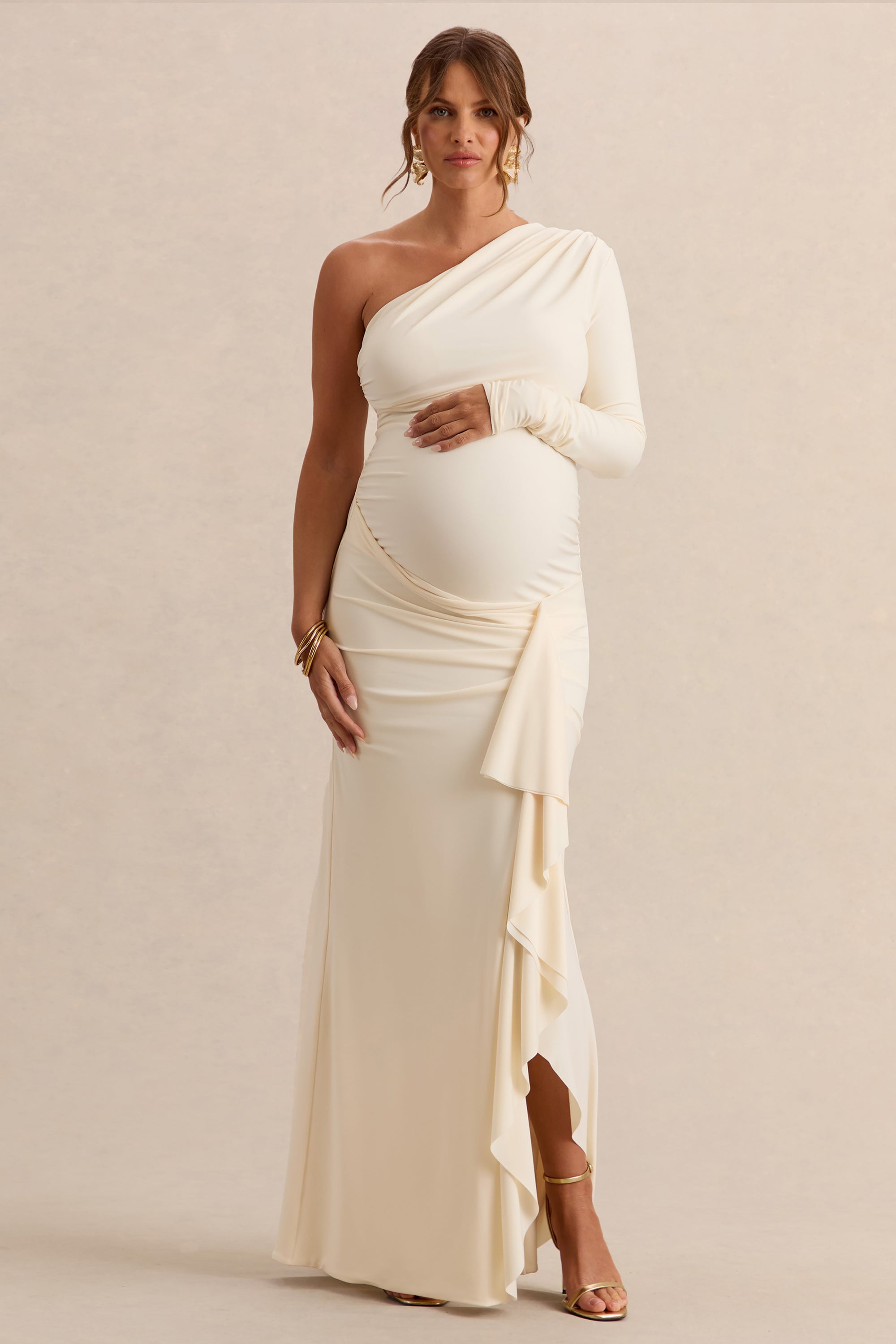 ECM_HR_CL138245111---Drusilla-_-Cream-Asymmetric-Neck-Maternity-Maxi-Dress-With-Gathered-Detailing-2.jpg