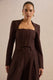 ECM_HR_CL138277021 - Genara | Brown Pinstripe Square-Neck Tailored Top2.jpg