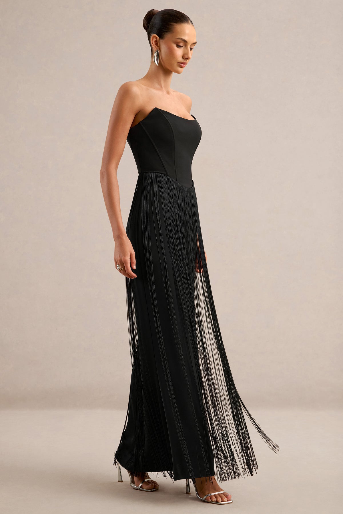 ECM_HR_CL138370001 - Manuela _ Black Bandeau-Neck Maxi Dress With Fringe Detailing3.jpg