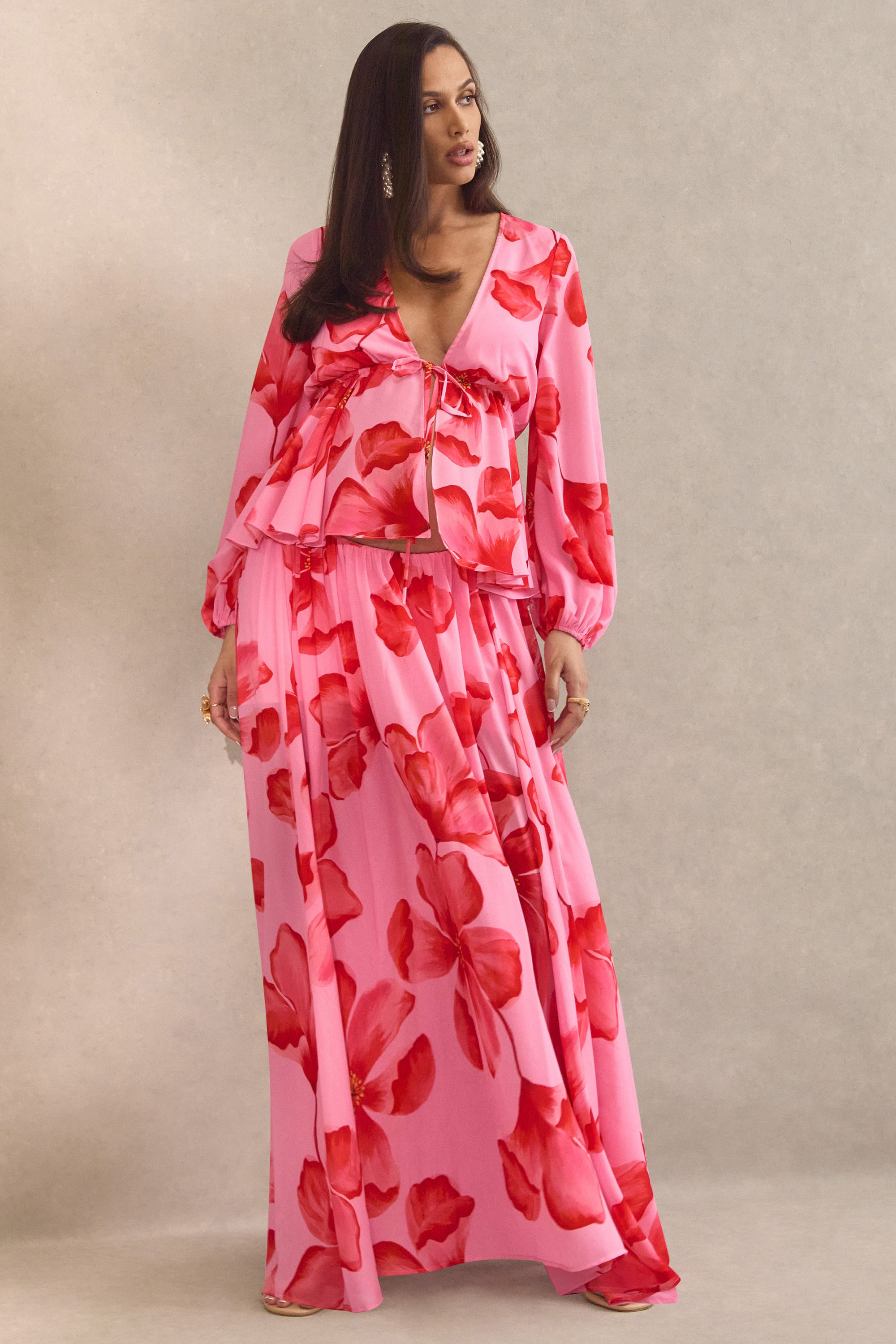CL138489084 - Asella _ Pink Chiffon Maternity Maxi  6.jpg