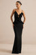 ECM_HR_Marlen Black Satin Plunge-Neck Maxi Dress With Ruffled Detailing CL138610001 12.jpg
