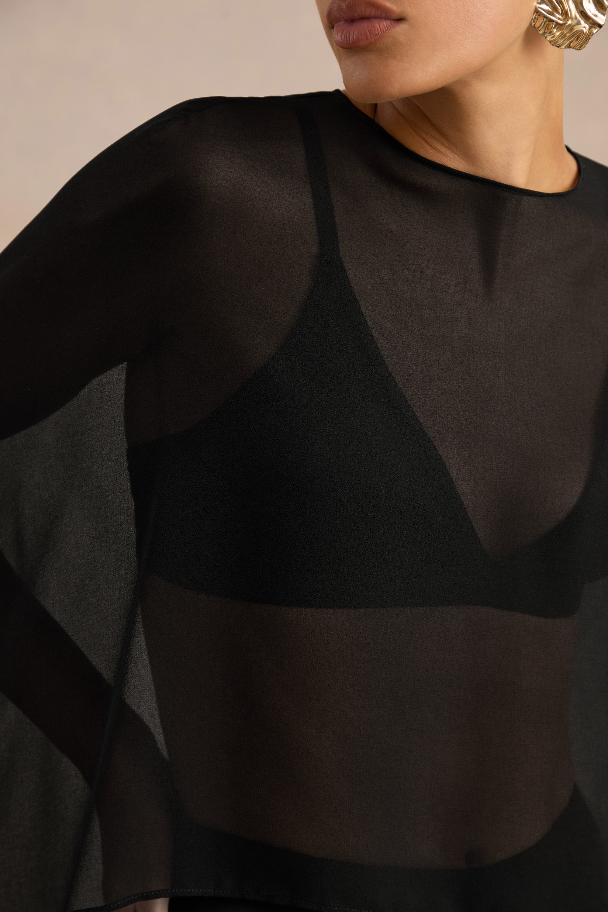 ECM_HR_CL138701001 - Yanina Black Chiffon Wide-Neck Cape Top4.jpg
