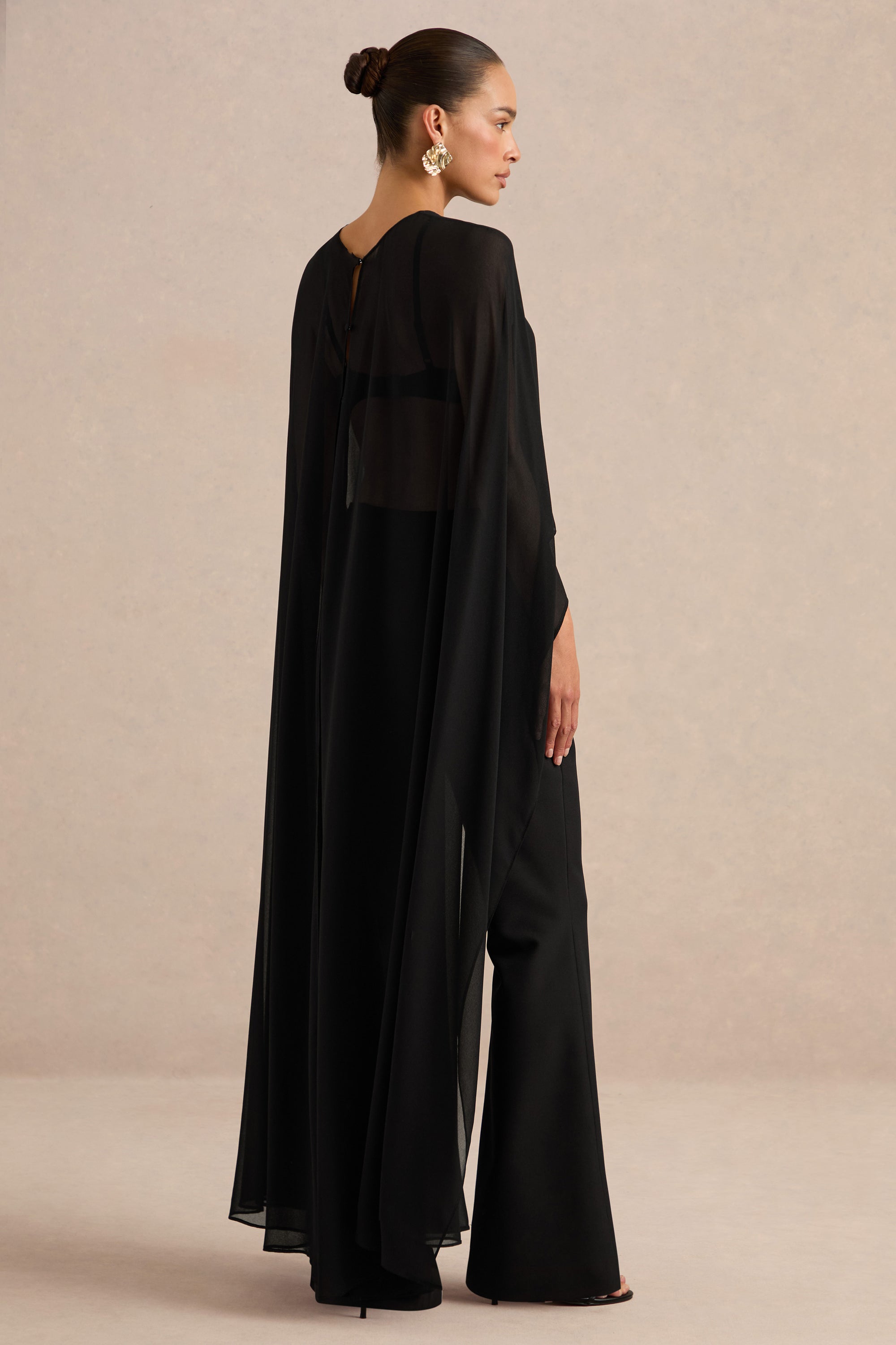 ECM_HR_CL138701001 - Yanina Black Chiffon Wide-Neck Cape Top5.jpg
