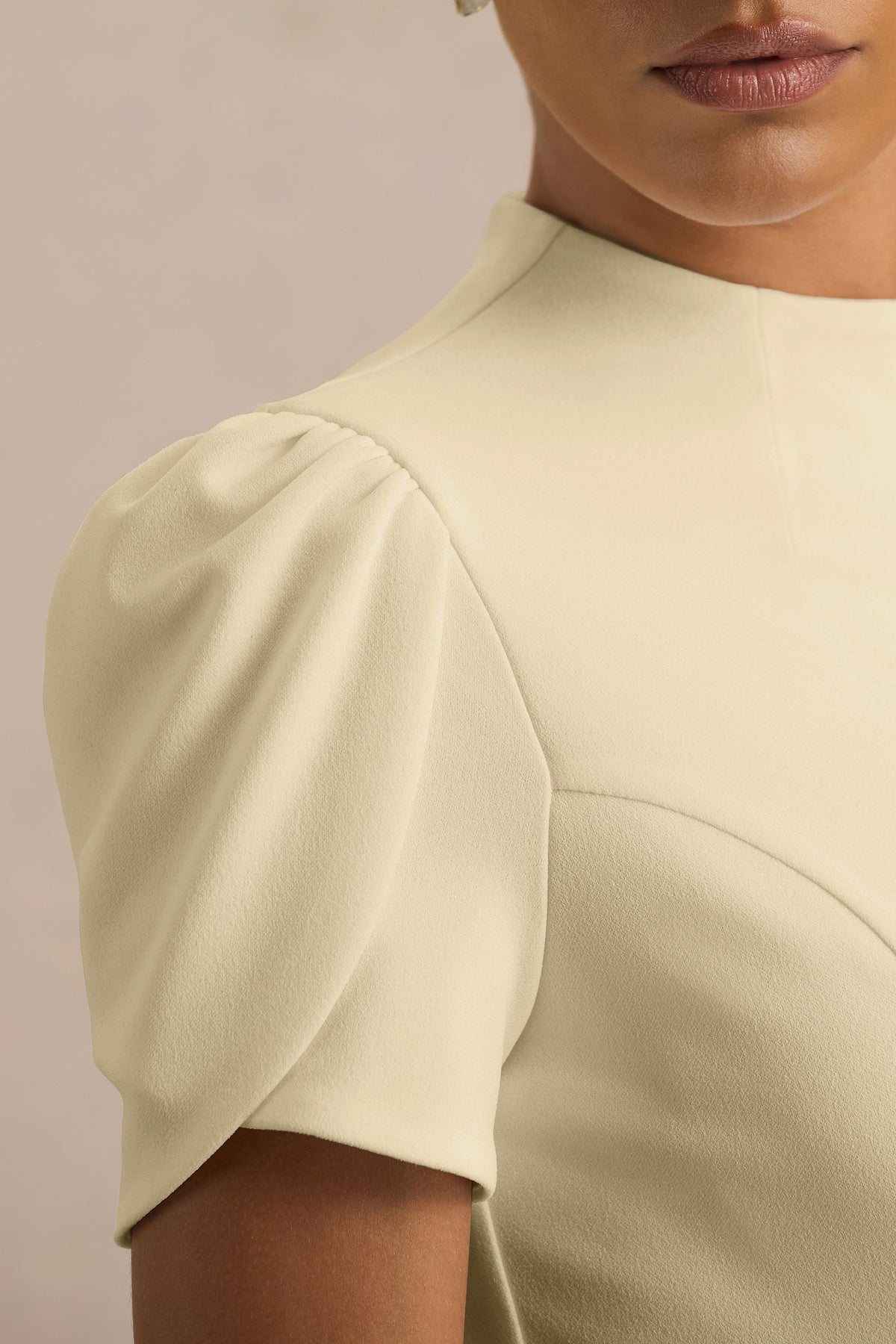 ECM_HR_CL138715121 - Vicky Lemon High Neck Midi Dress With Puff Sleeves  11.jpg