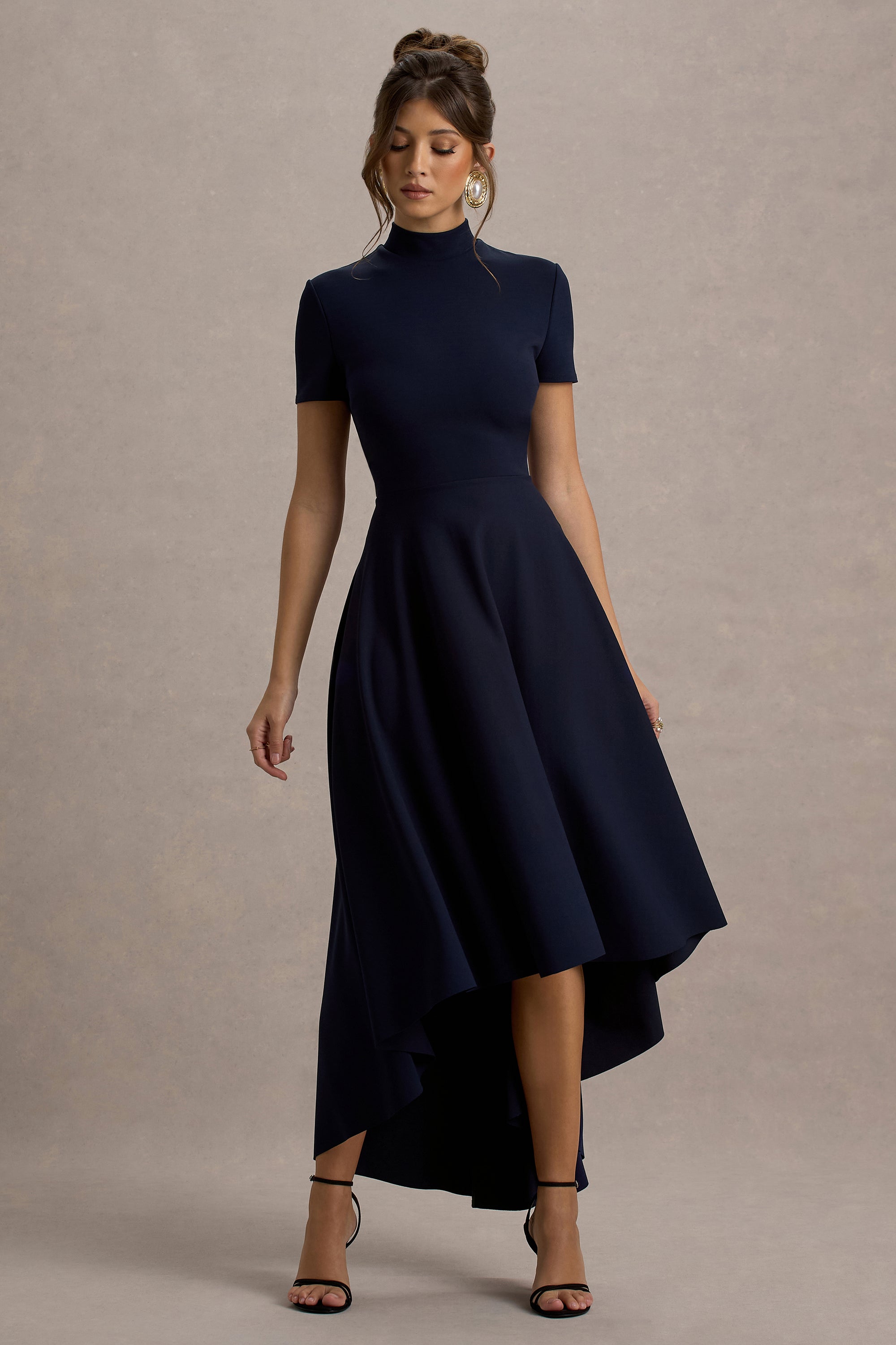 CC_HR_CL138718010 - Bellona  - Navy High-Neck High-Low Midi Dress 18.jpg