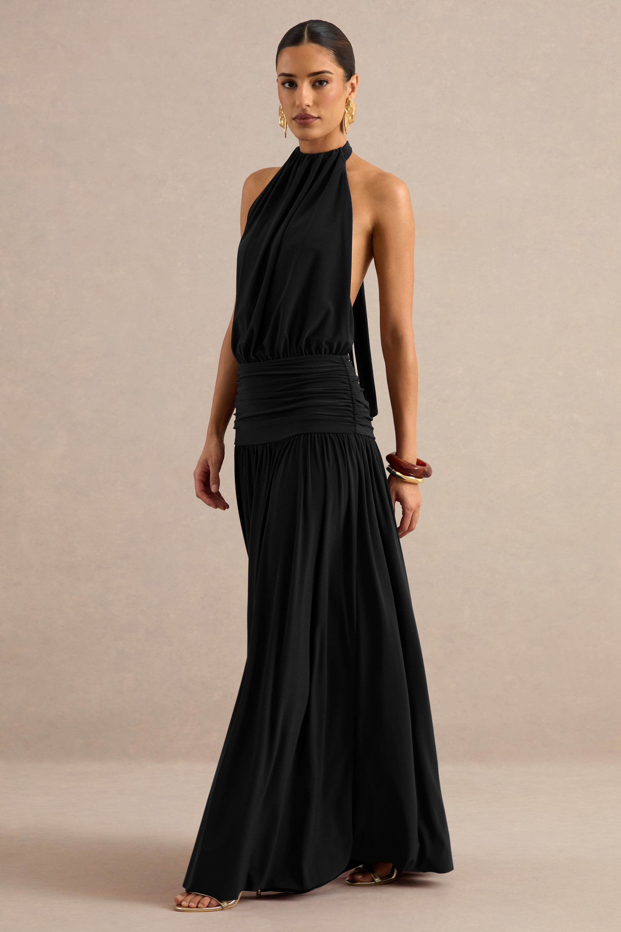 ECM_HR_CL138798001 - Hilarie Black Halter-Neck Maxi Dress 3.jpg