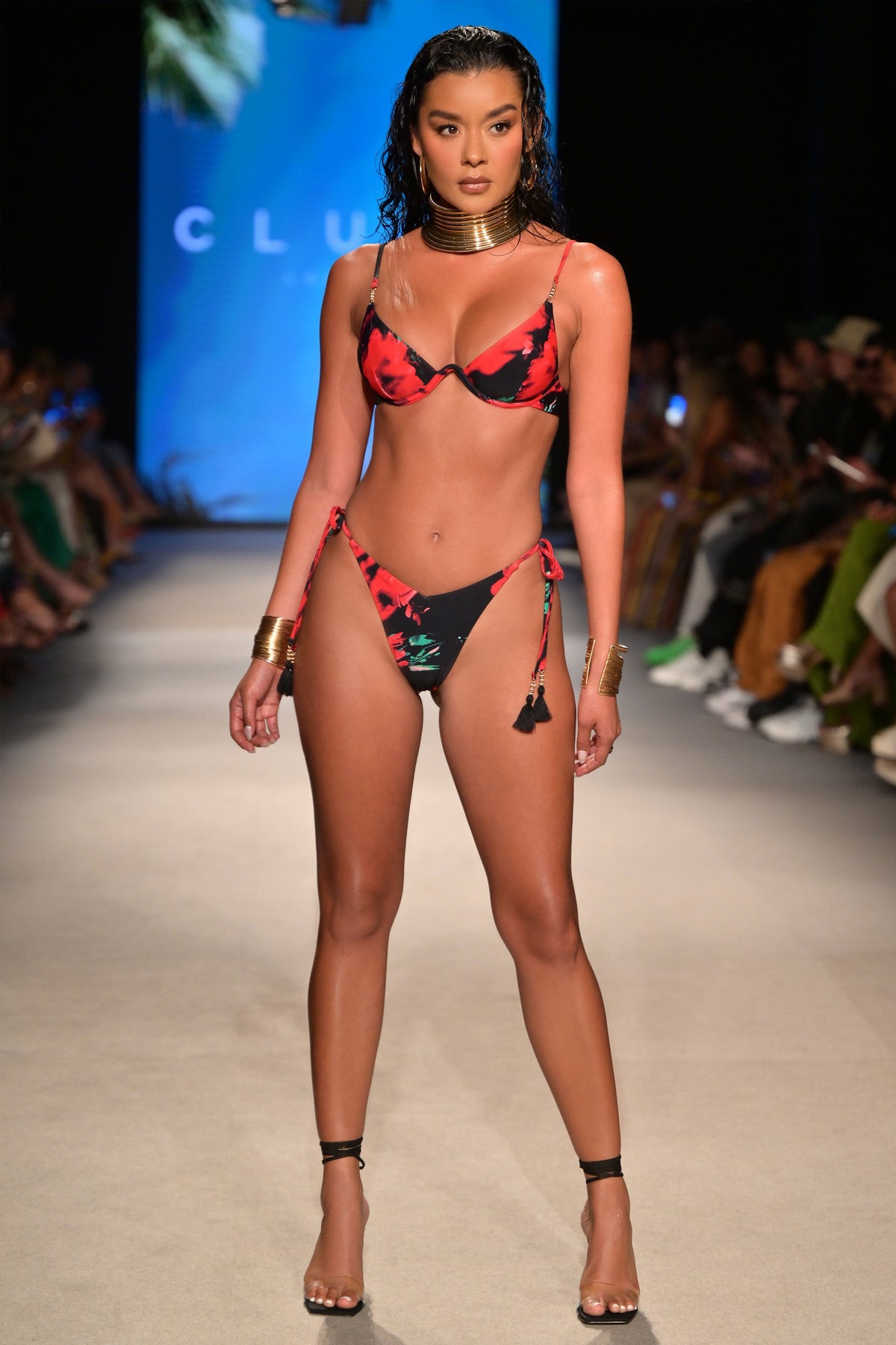 Sweep | Braguitas de Bikini con Cuentas y Estampado