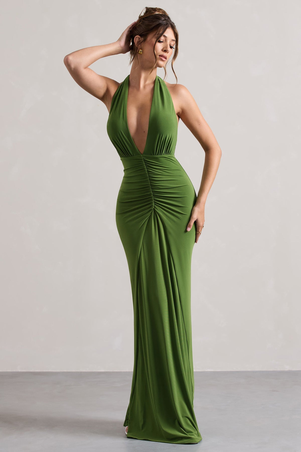 WB_CC_HR_CL134692244-PaytonPalmGreenRuchedHalter-NeckMaxiDress4